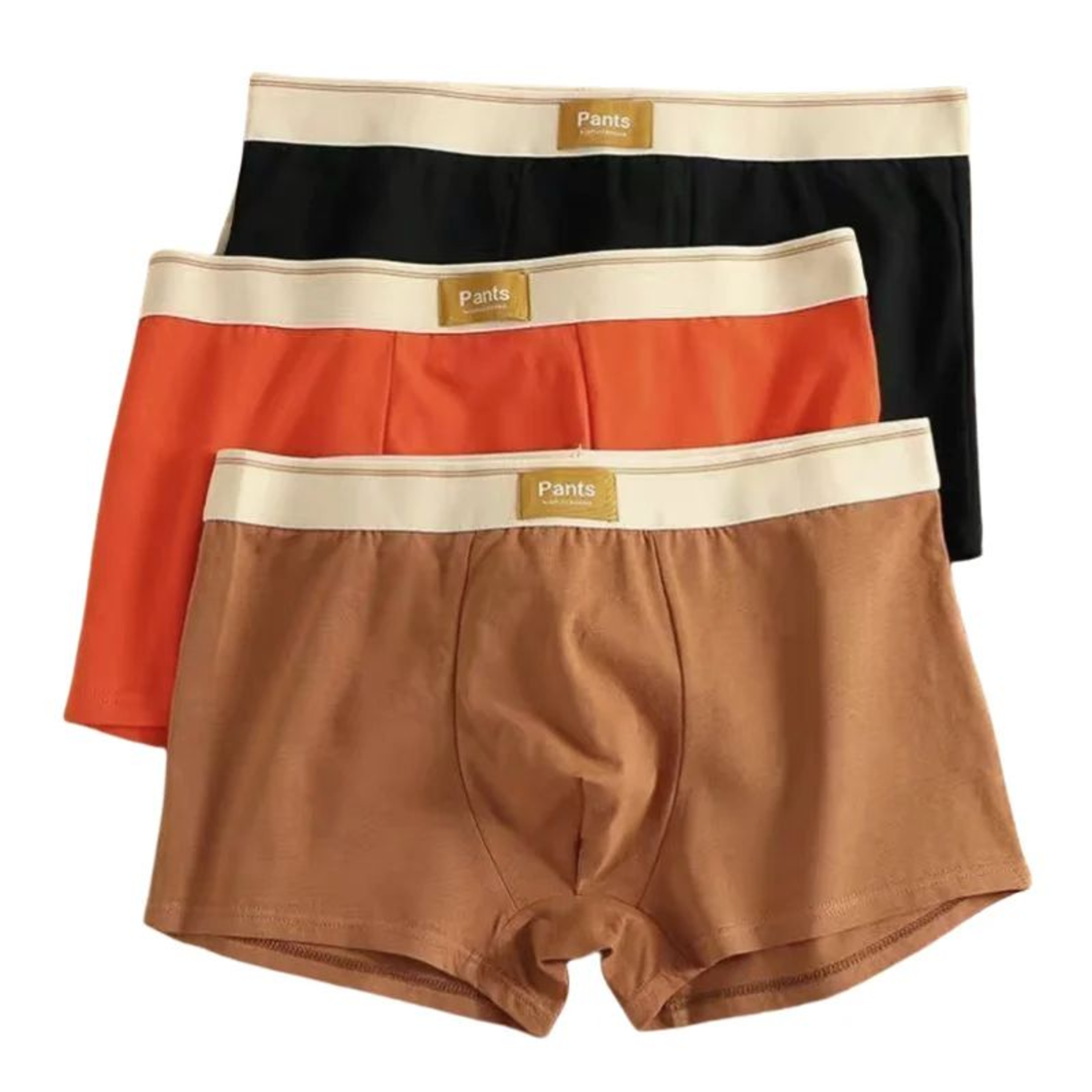 Men Cotton Boxer Briefs Breathable UConvex Underwear For Comfort  Support 10