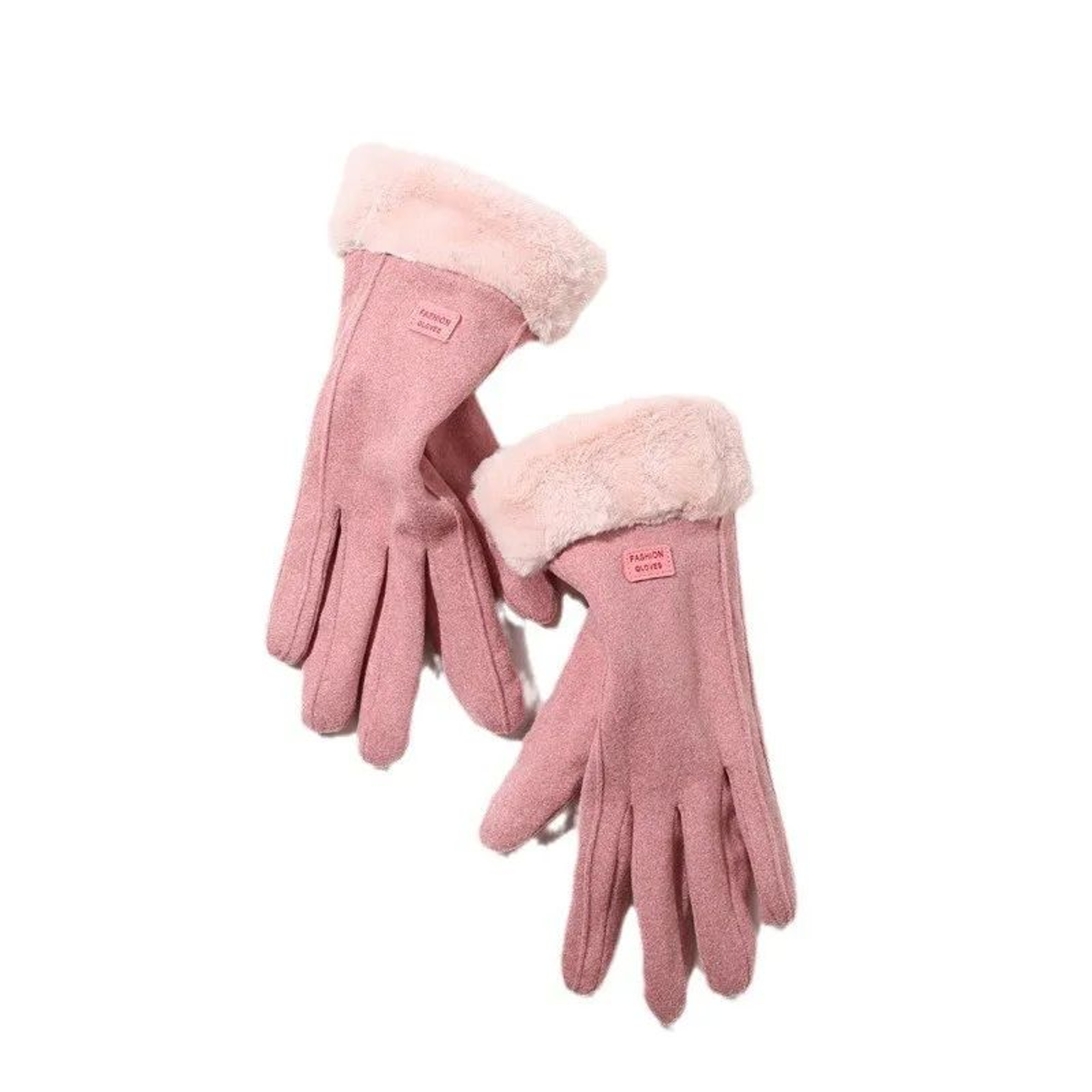 Fashion Warm Suede Outdoor Guantes Lady Touchscreen Driving Gloves For Sports And Cycling 7