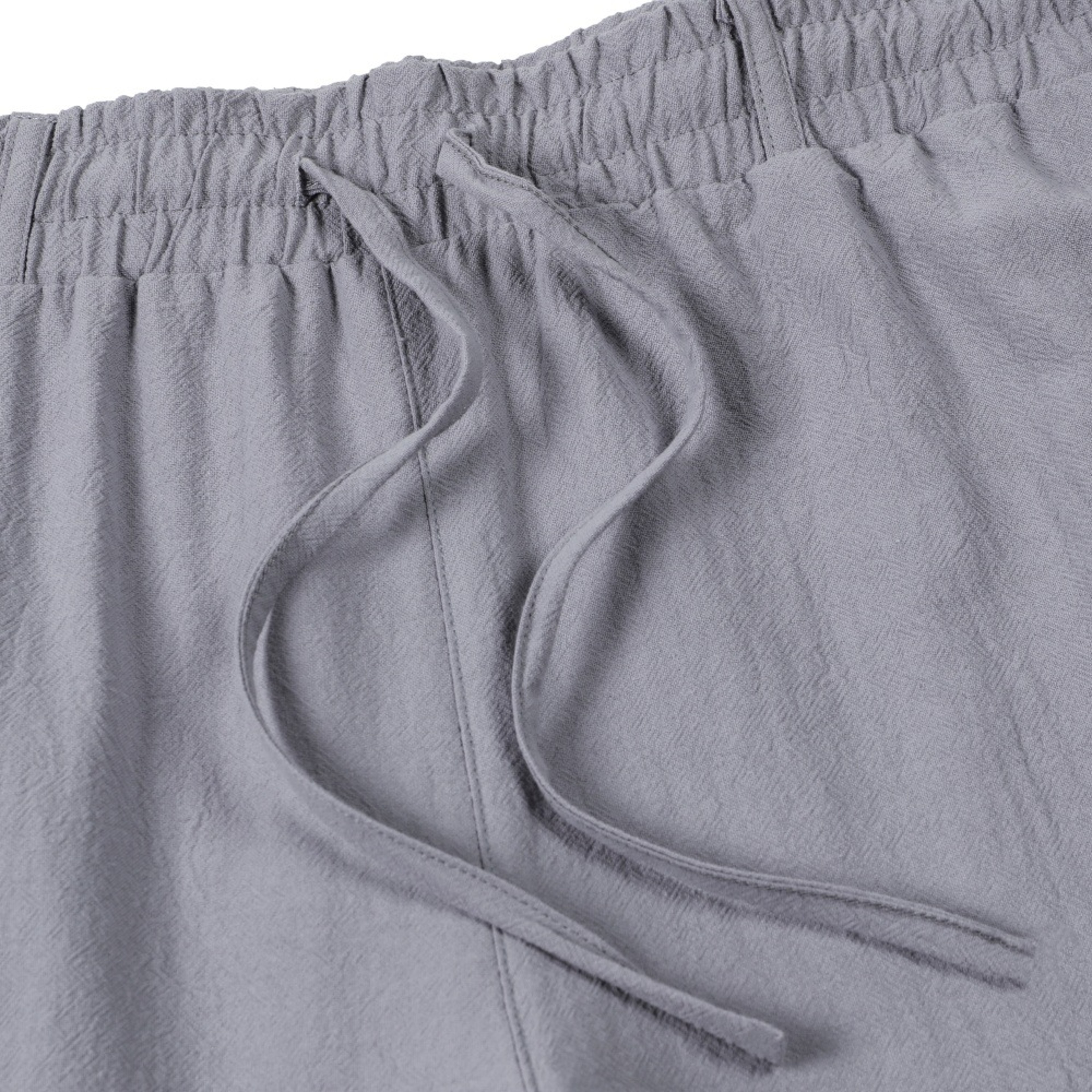 Men Loose Cotton Linen Work Trousers – view 6