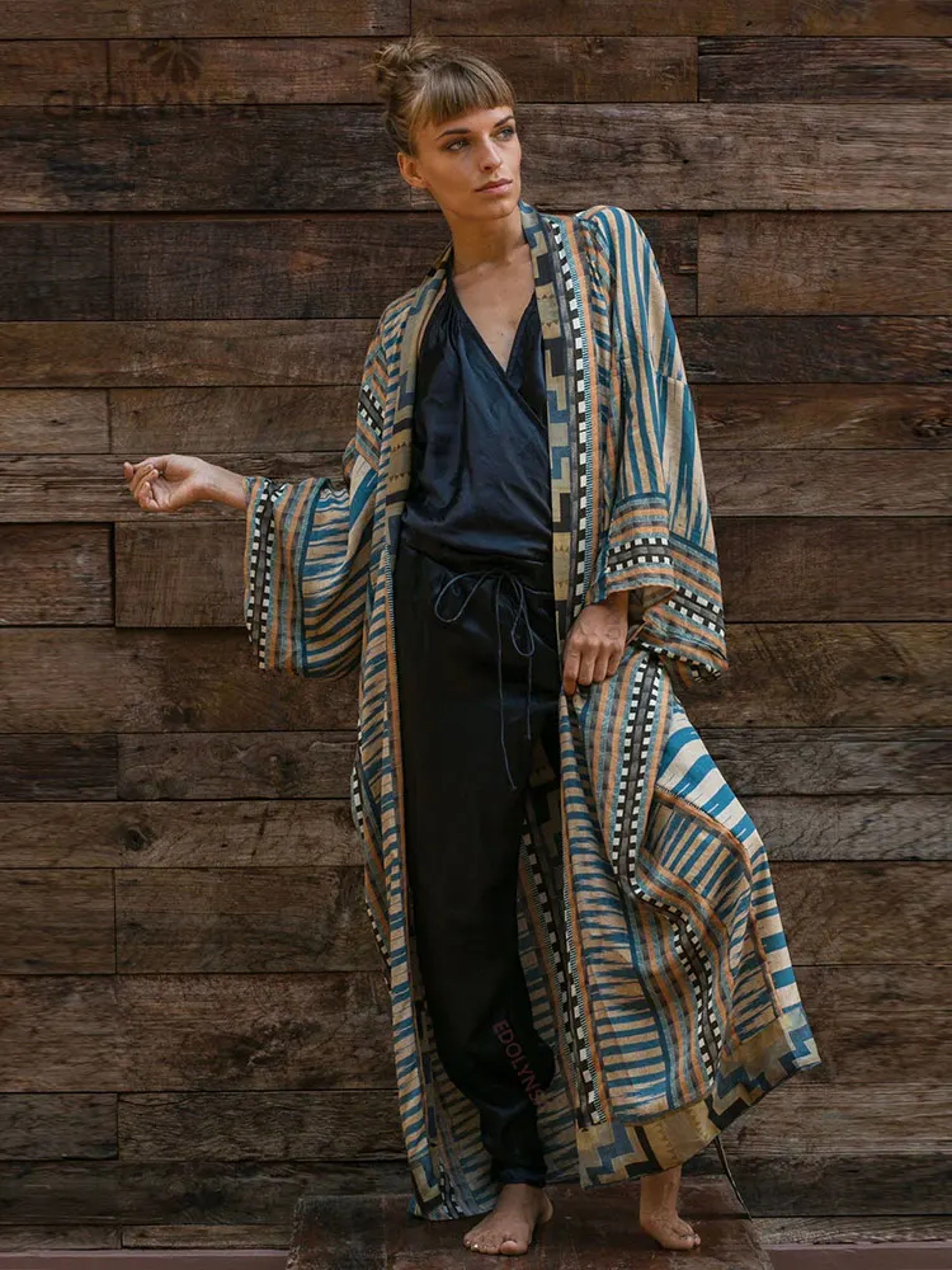 Bohemian Printed Bikini Cover-Up – view 2