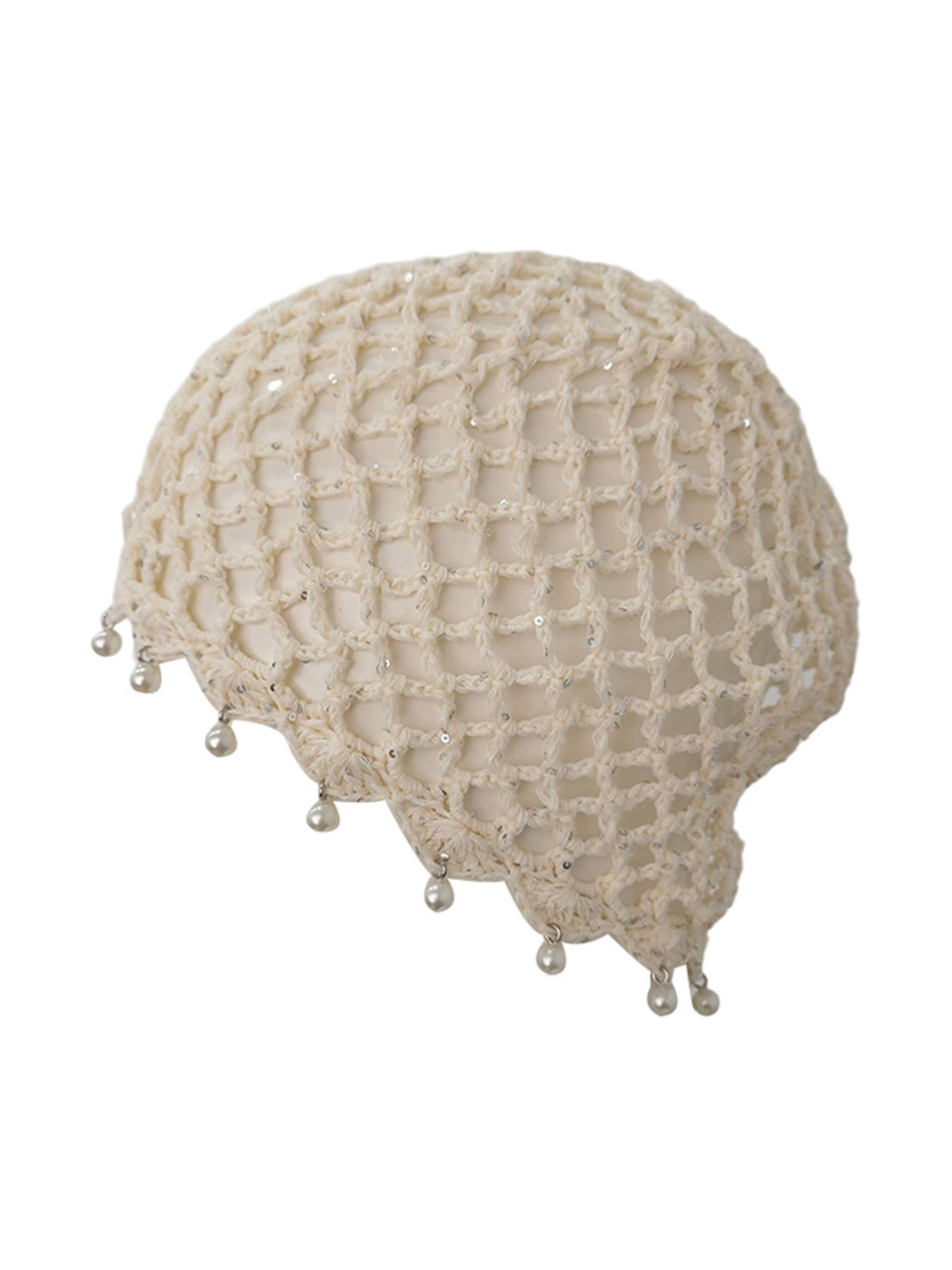 Bohemian Pearl Tassel Retro Woven Headwrap – view 9