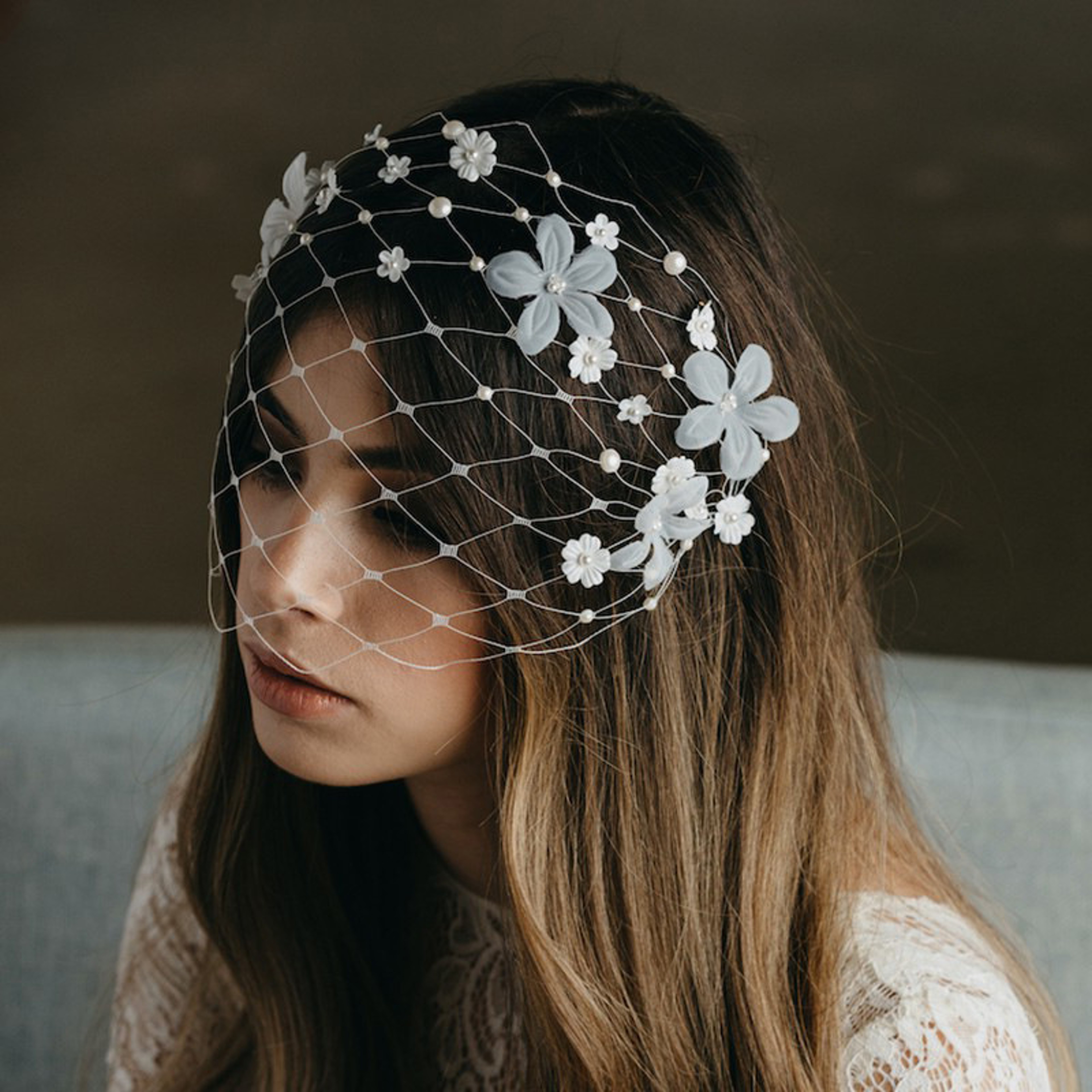 Handcrafted Bridal Hair Clip – view 3