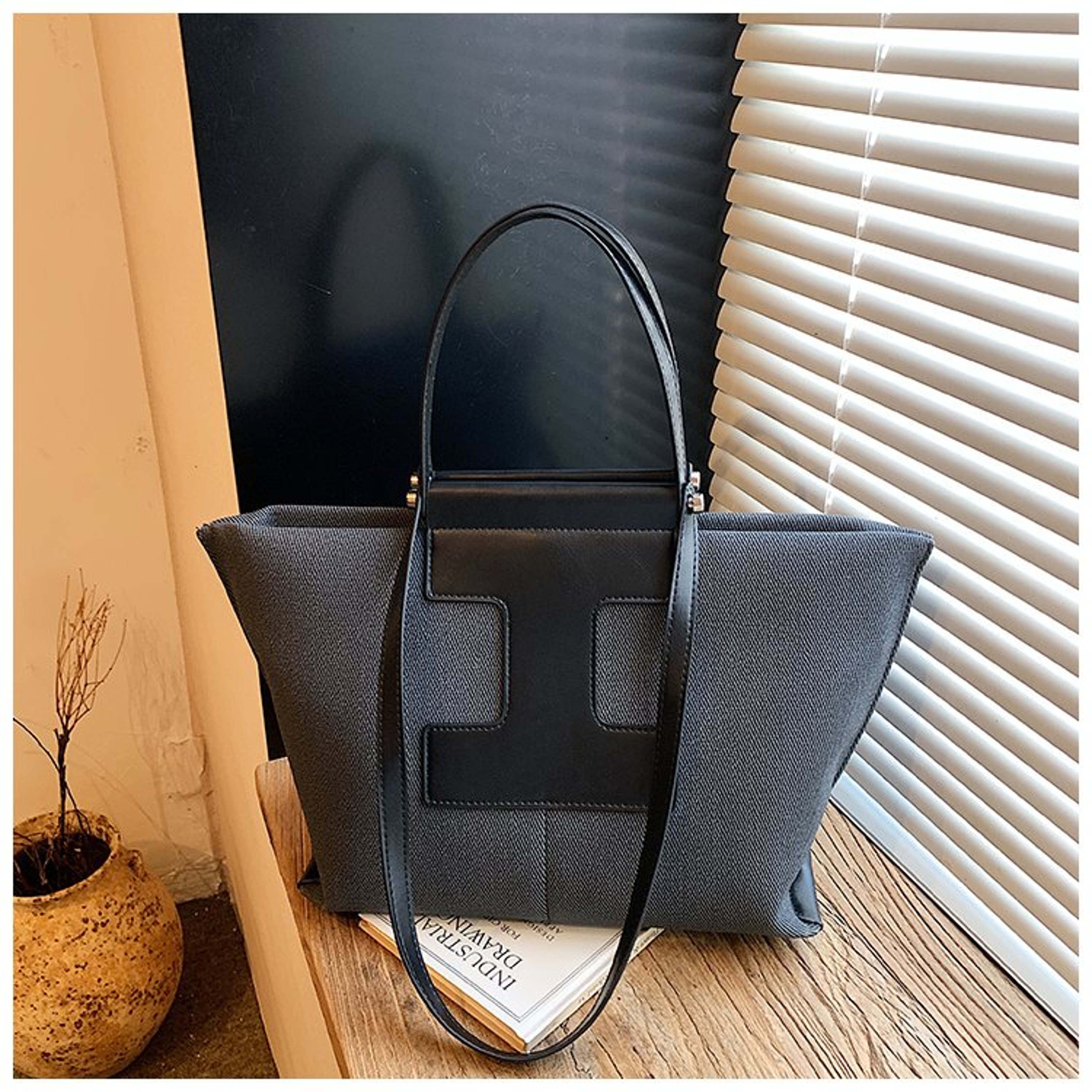 Luxury Leather Crossbody Diaper Bag and Vintage Messenger Handbag – view 9