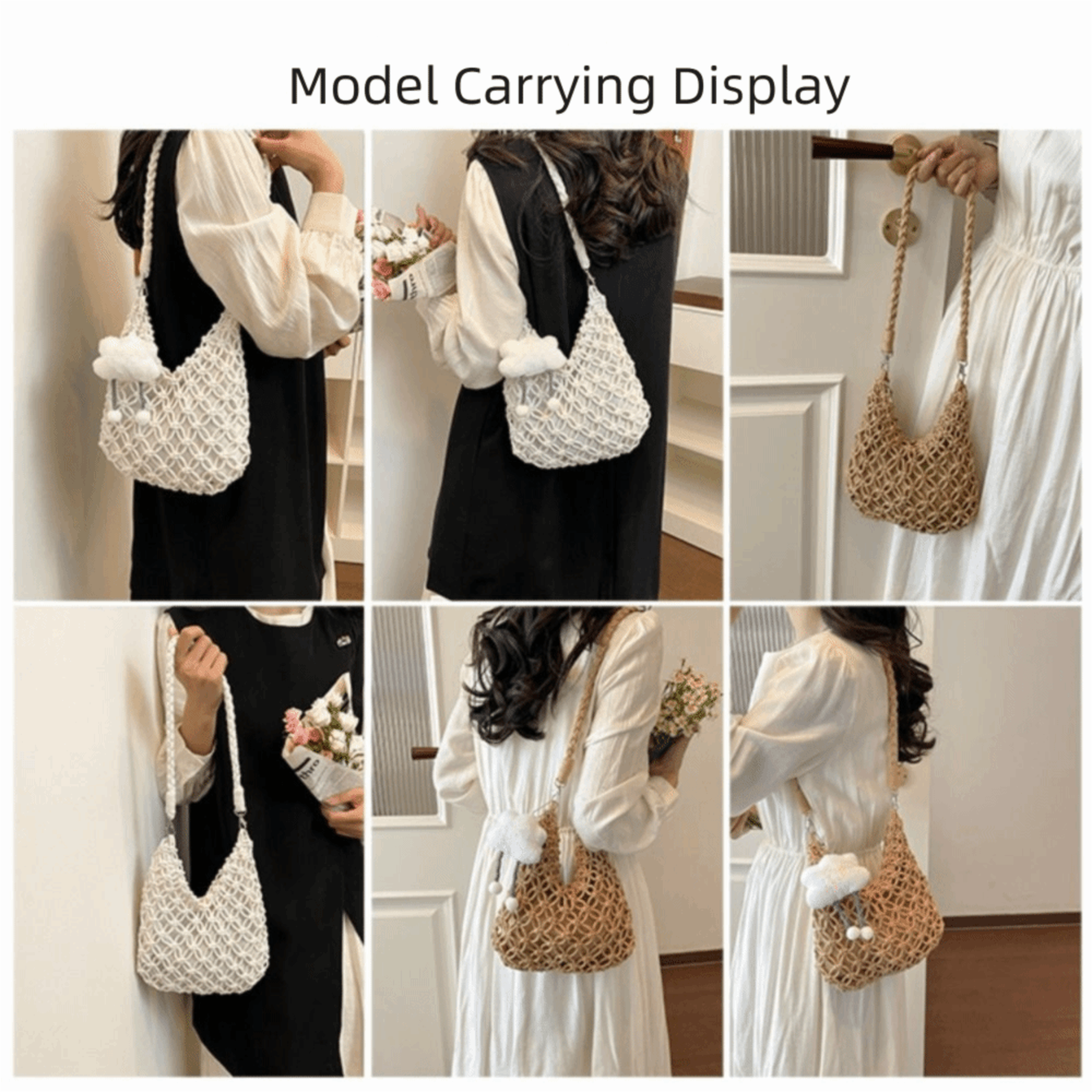 Handmade Crochet Shoulder Bag 3