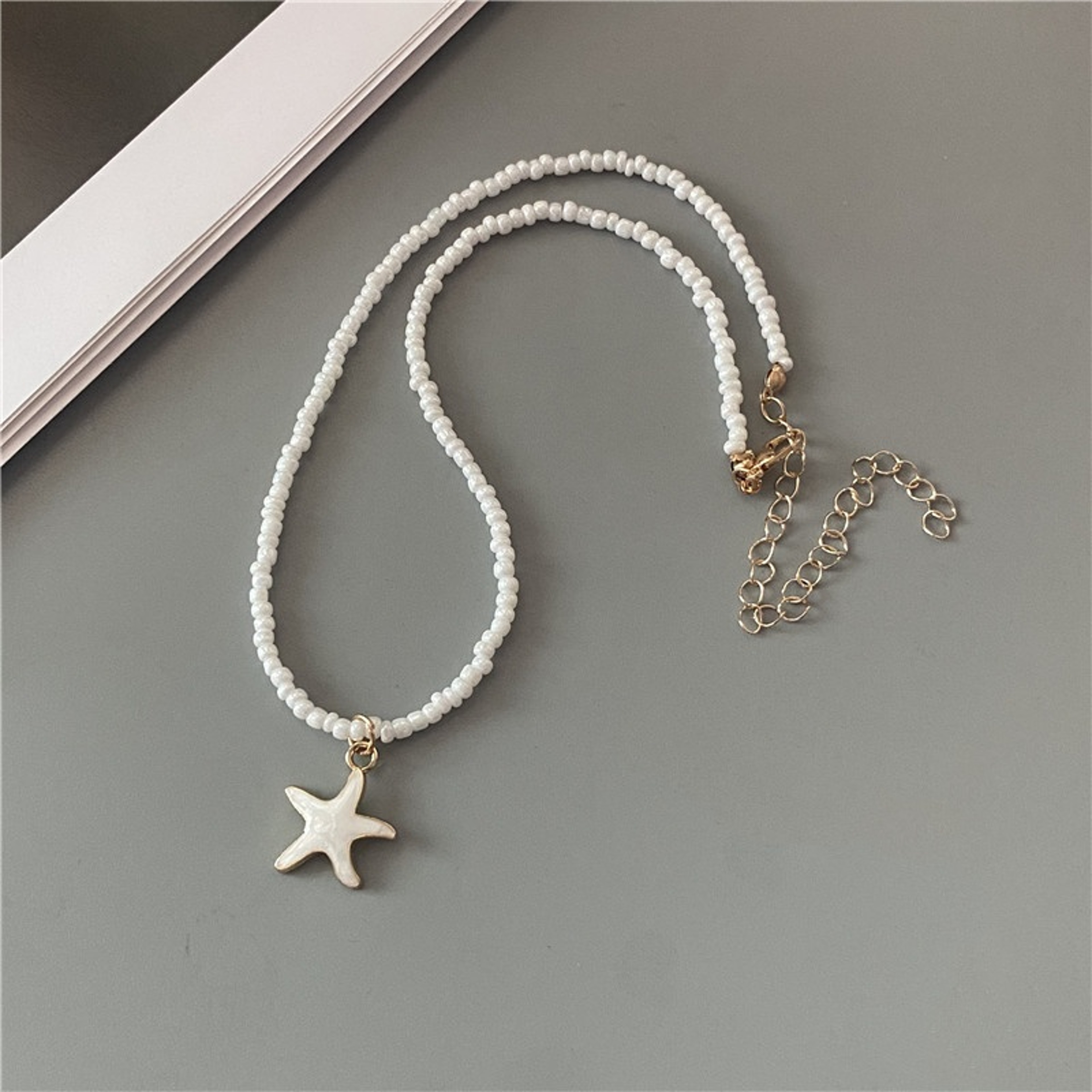 Charming Starfish Short Necklace for Women – view 1