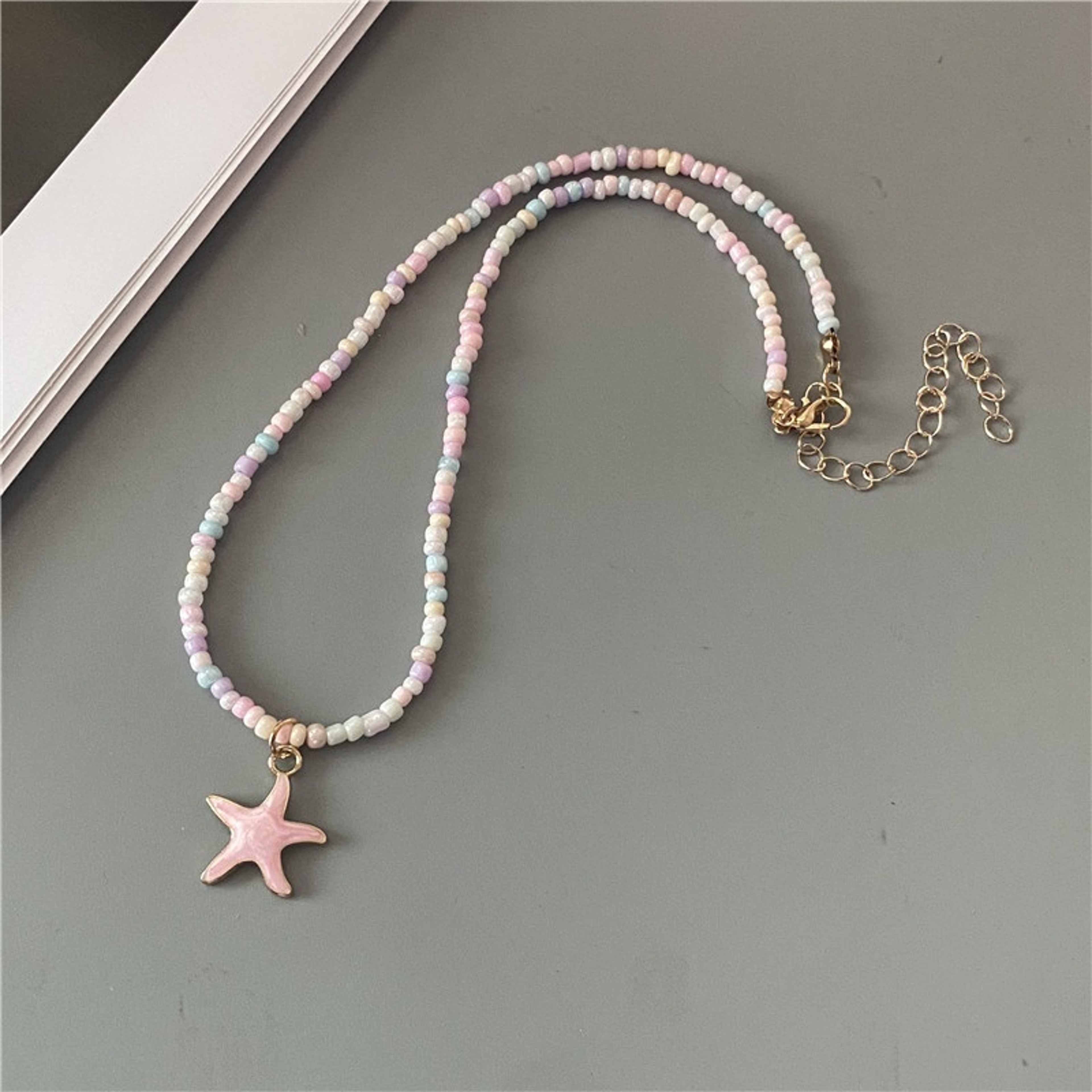 Charming Starfish Short Necklace for Women – view 5