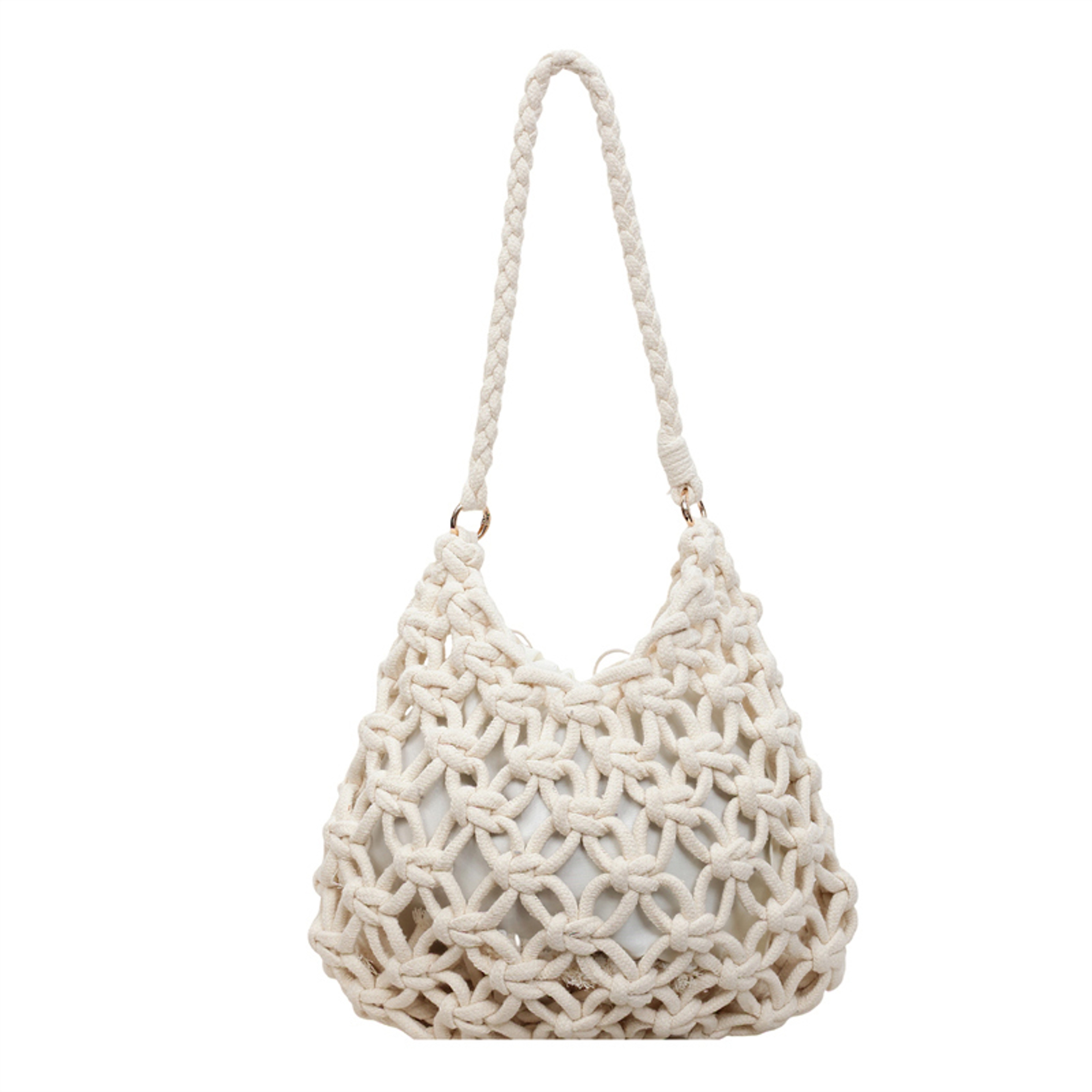 Crochet Woven Crossbody Bag – view 6