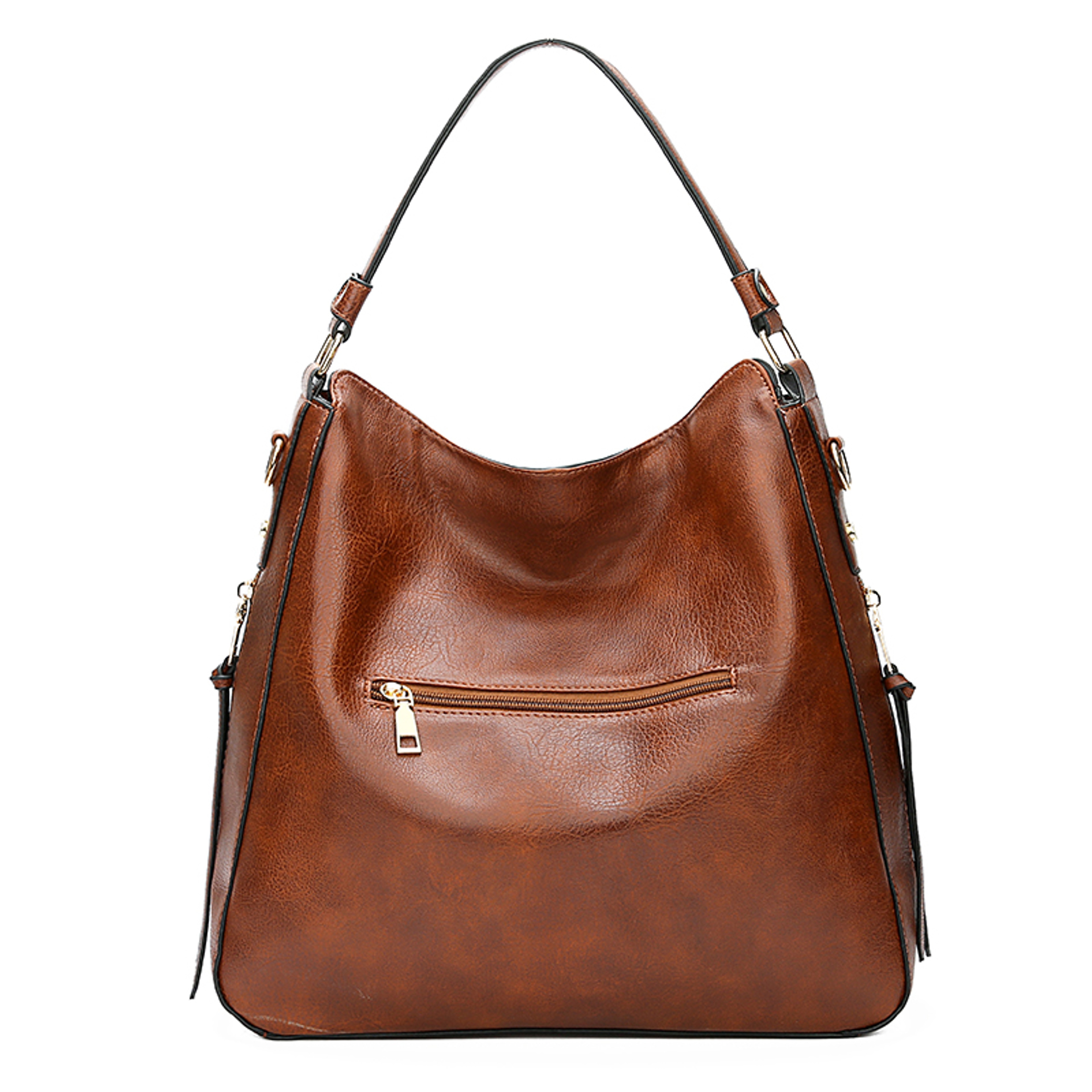 DIDABEAR Vintage Leather Hobo Bag & Large Capacity Tote Purse – view 2