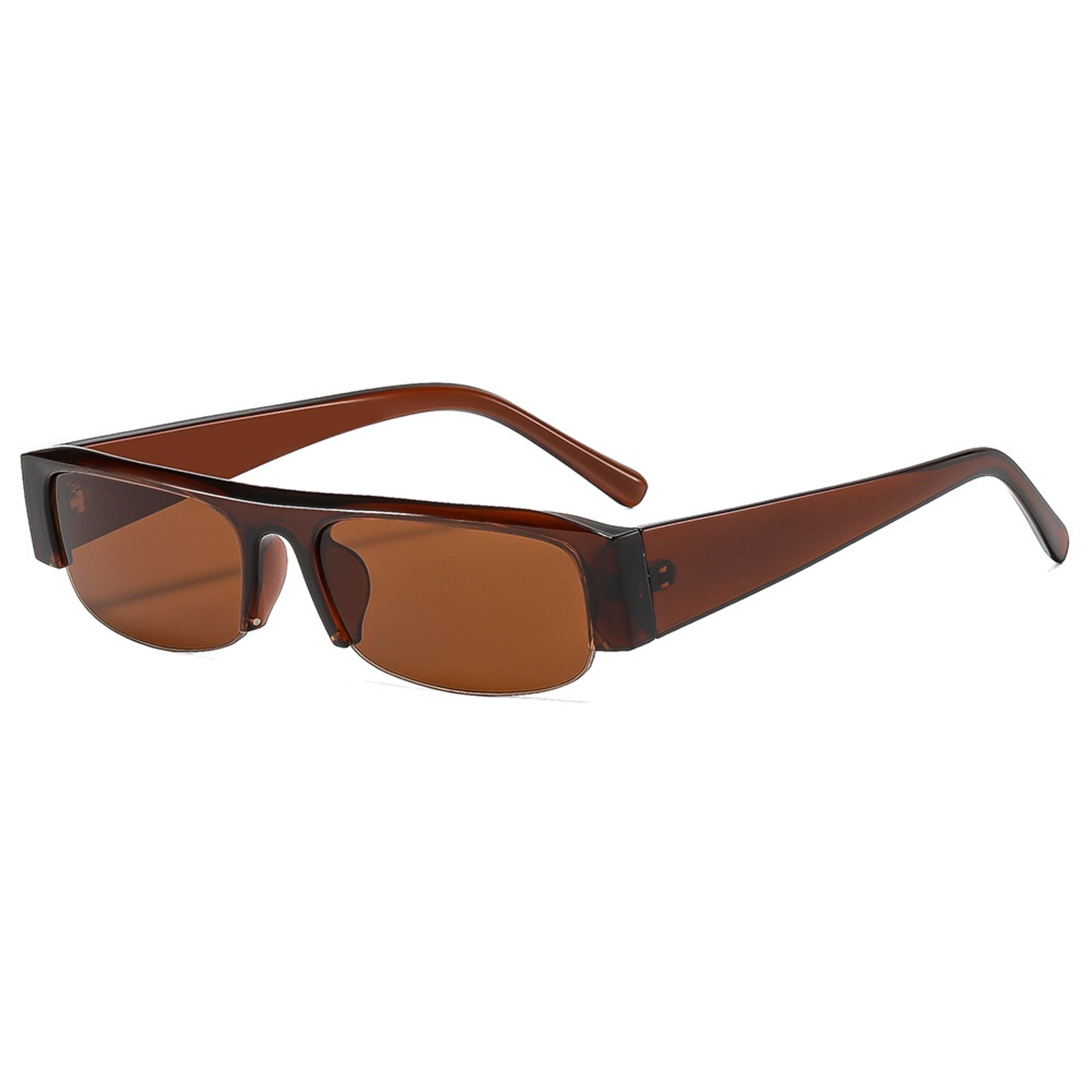 Chic Vintage Rectangle Sunglasses for Women – view 7