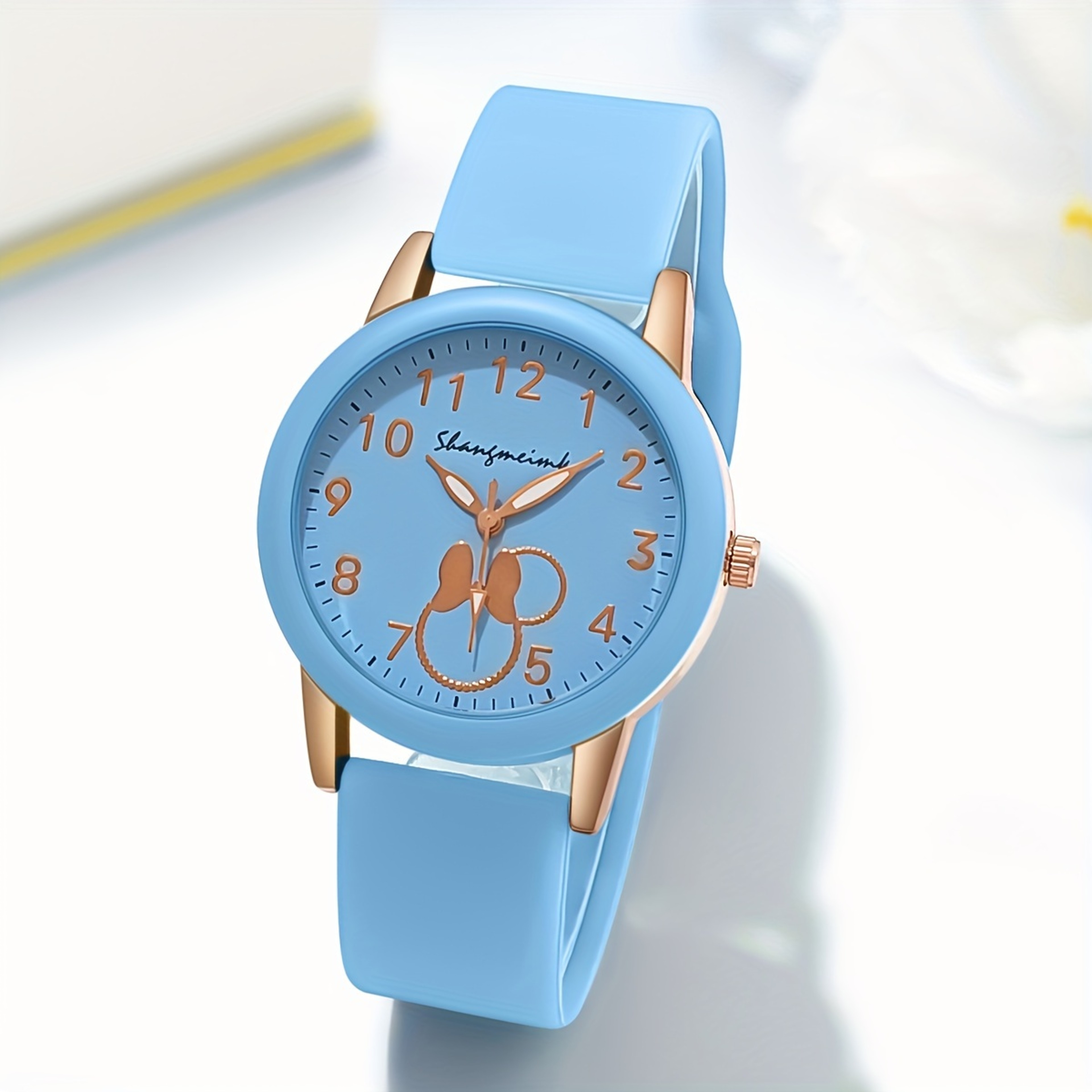 Vibrant Candy Color Women Silicone Quartz Watch – view 2