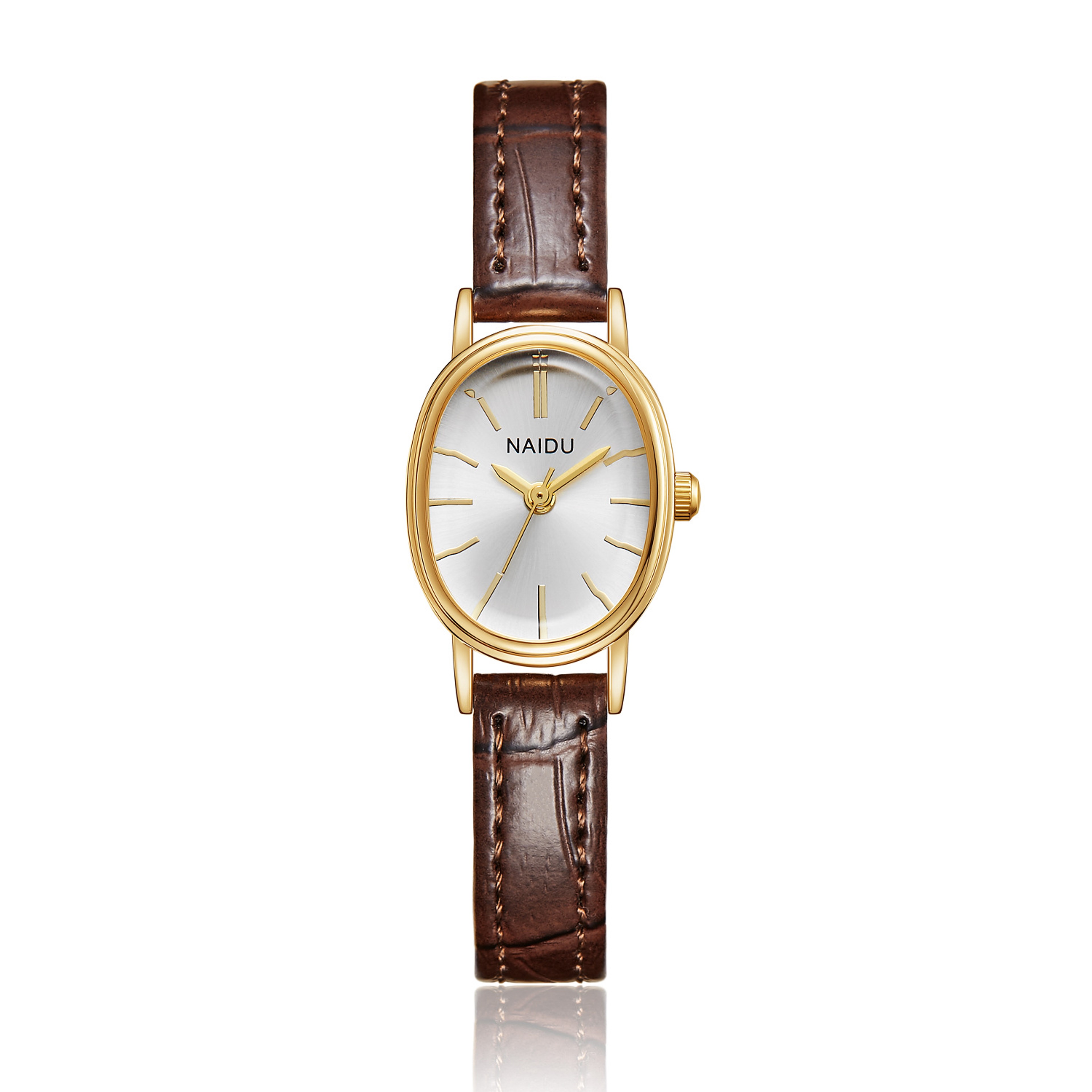 Elegant Oval Quartz Watch for Women – view 8