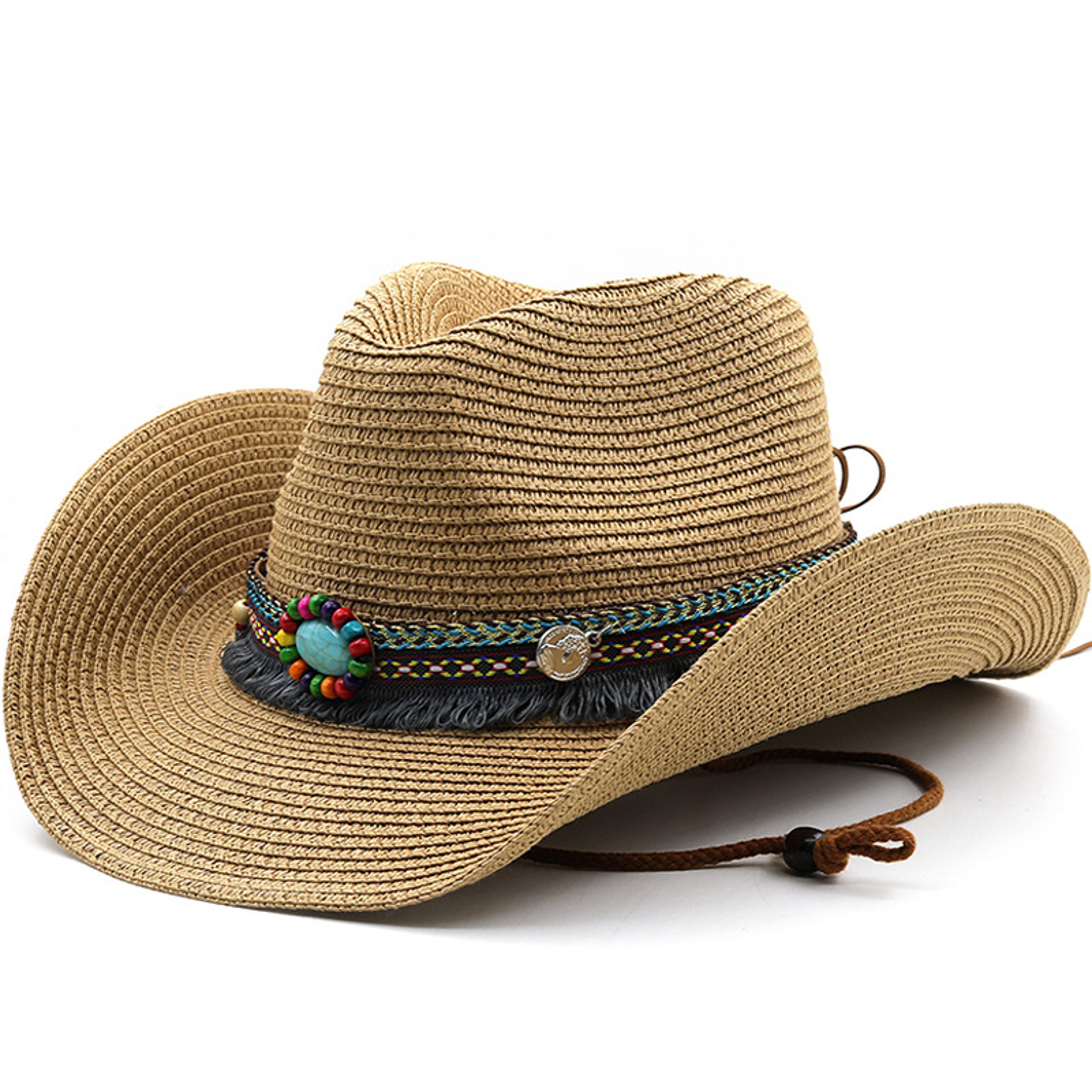 Western Cowboy Straw Hat for Men and Women – view 10