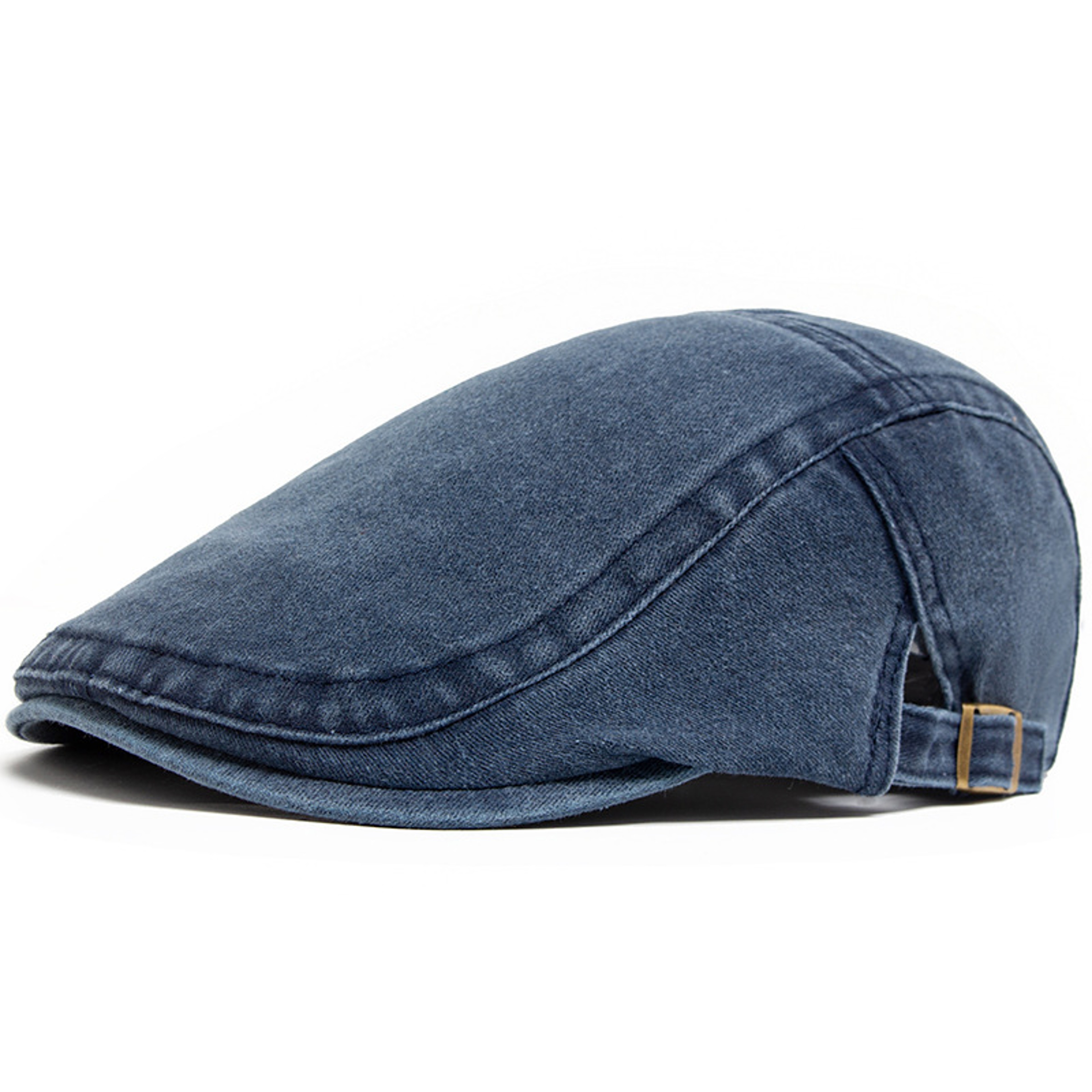 Vintage Denim Beret Newsboy Cap For Men And Women 6