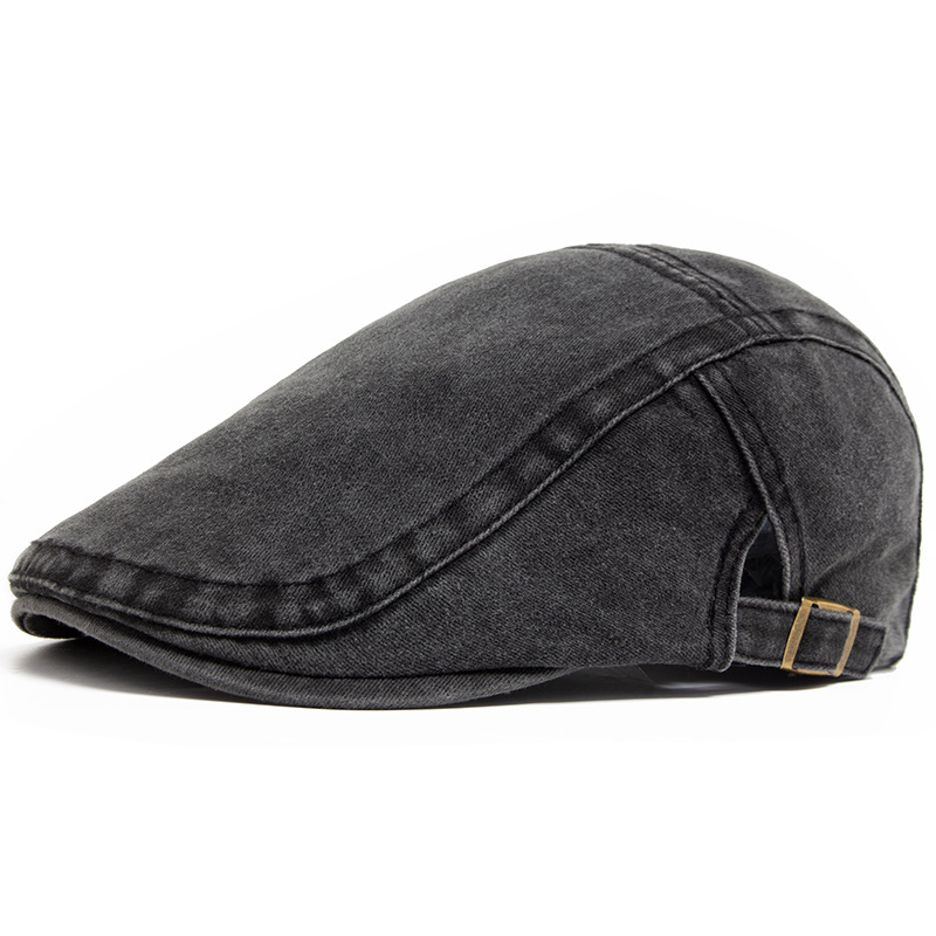 Vintage Denim Beret Newsboy Cap For Men And Women 7