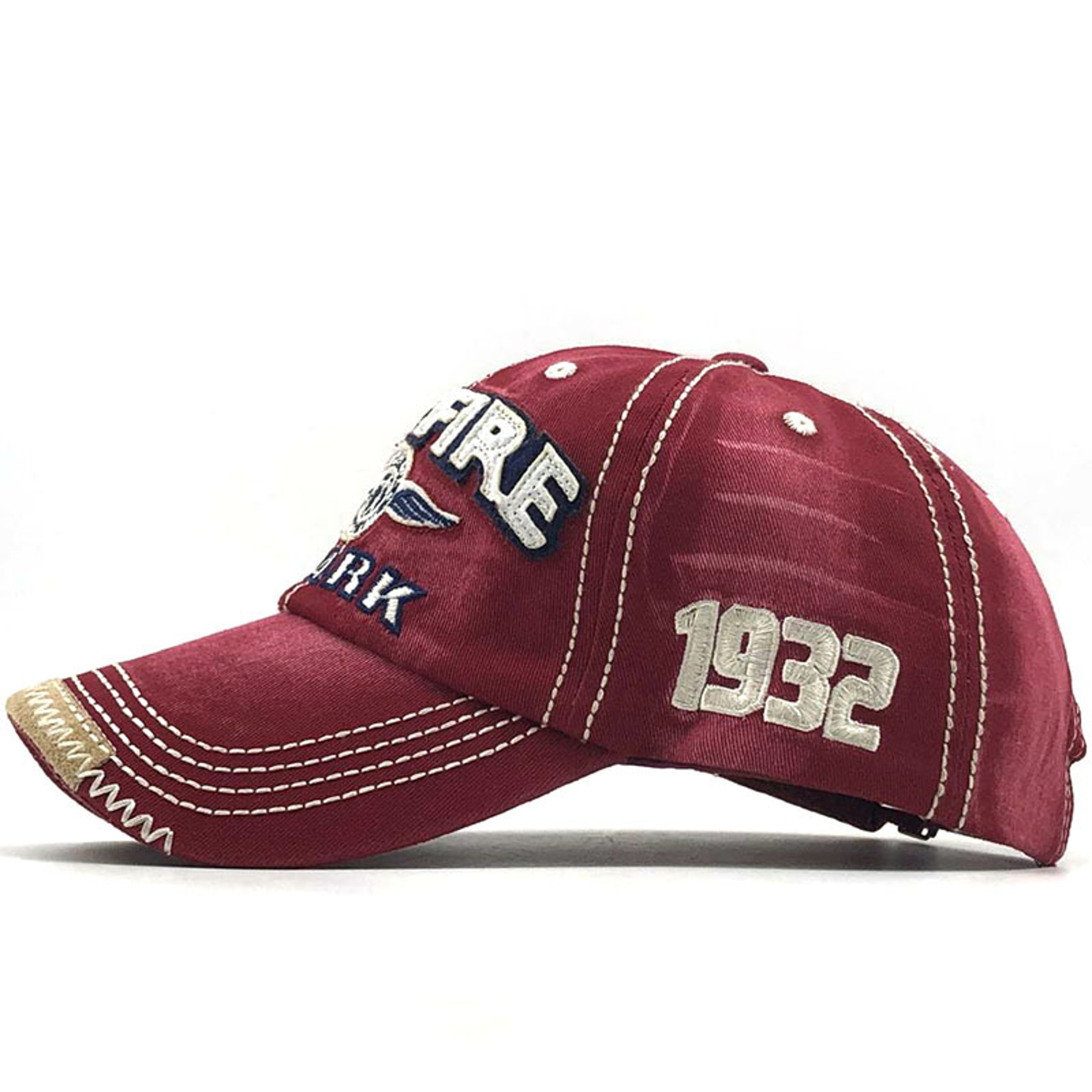 Embroidered Letter Baseball Cap – view 3