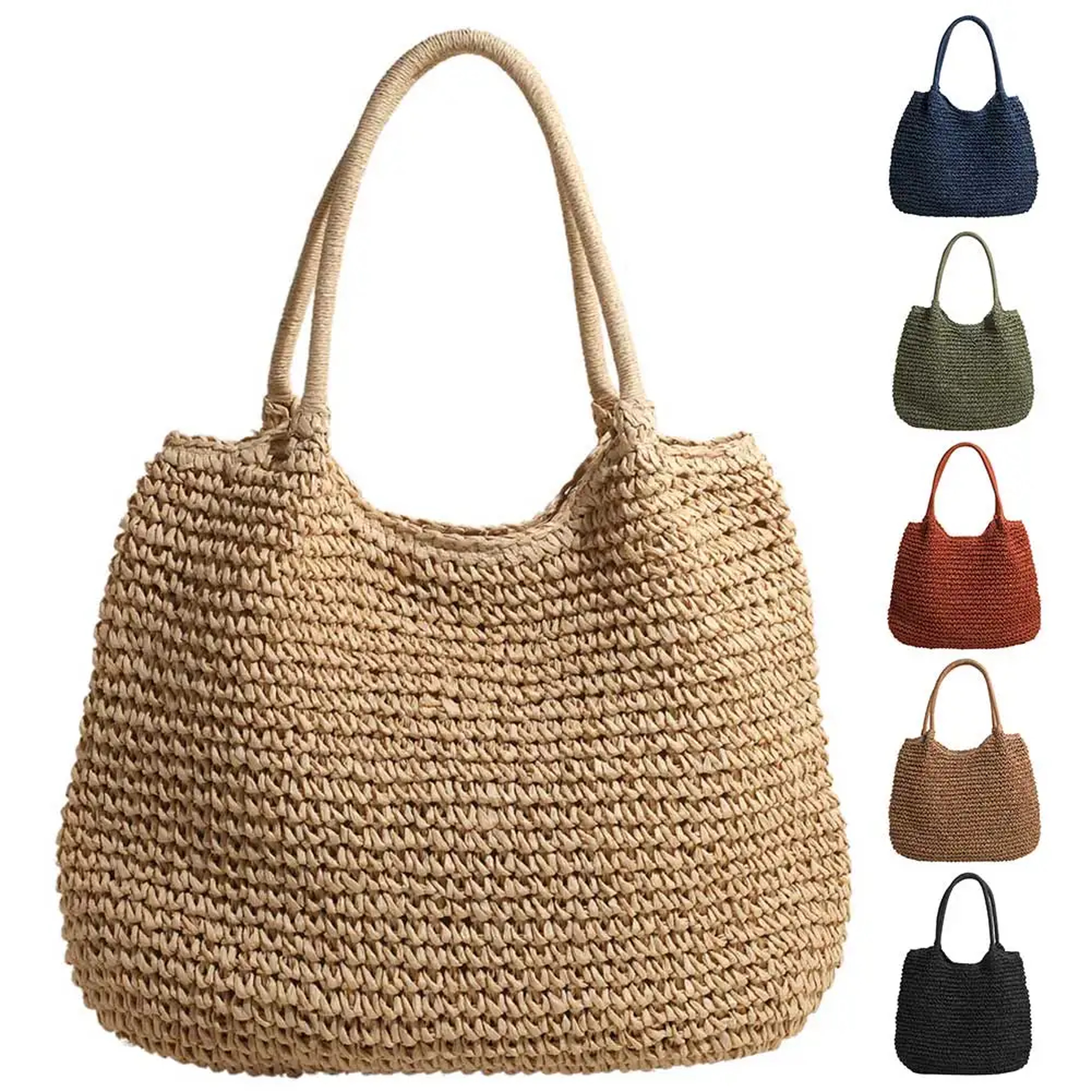 Women Straw Tote Handbag – view 1