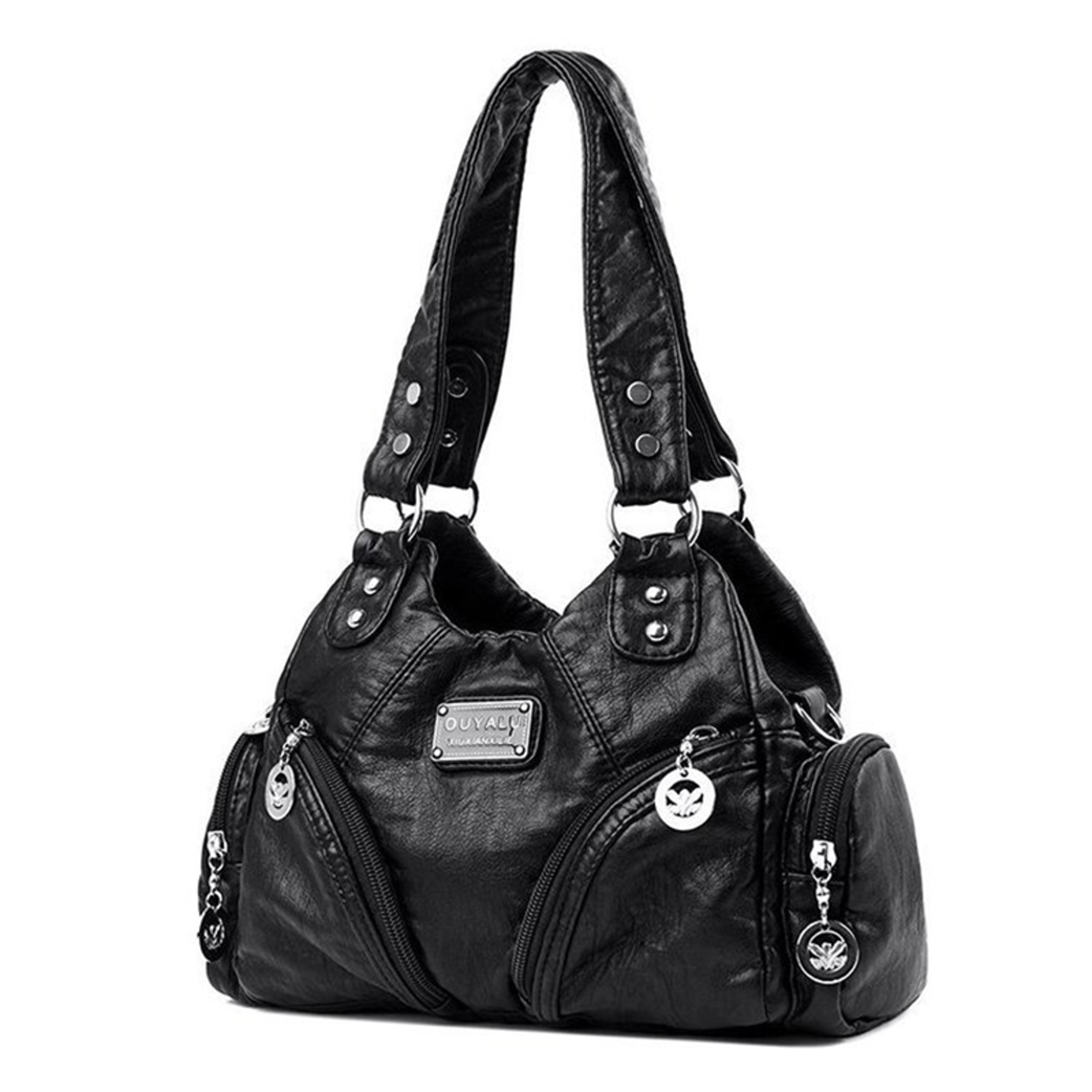 Chic Mini Leather Crossbody Bag for Women – view 10