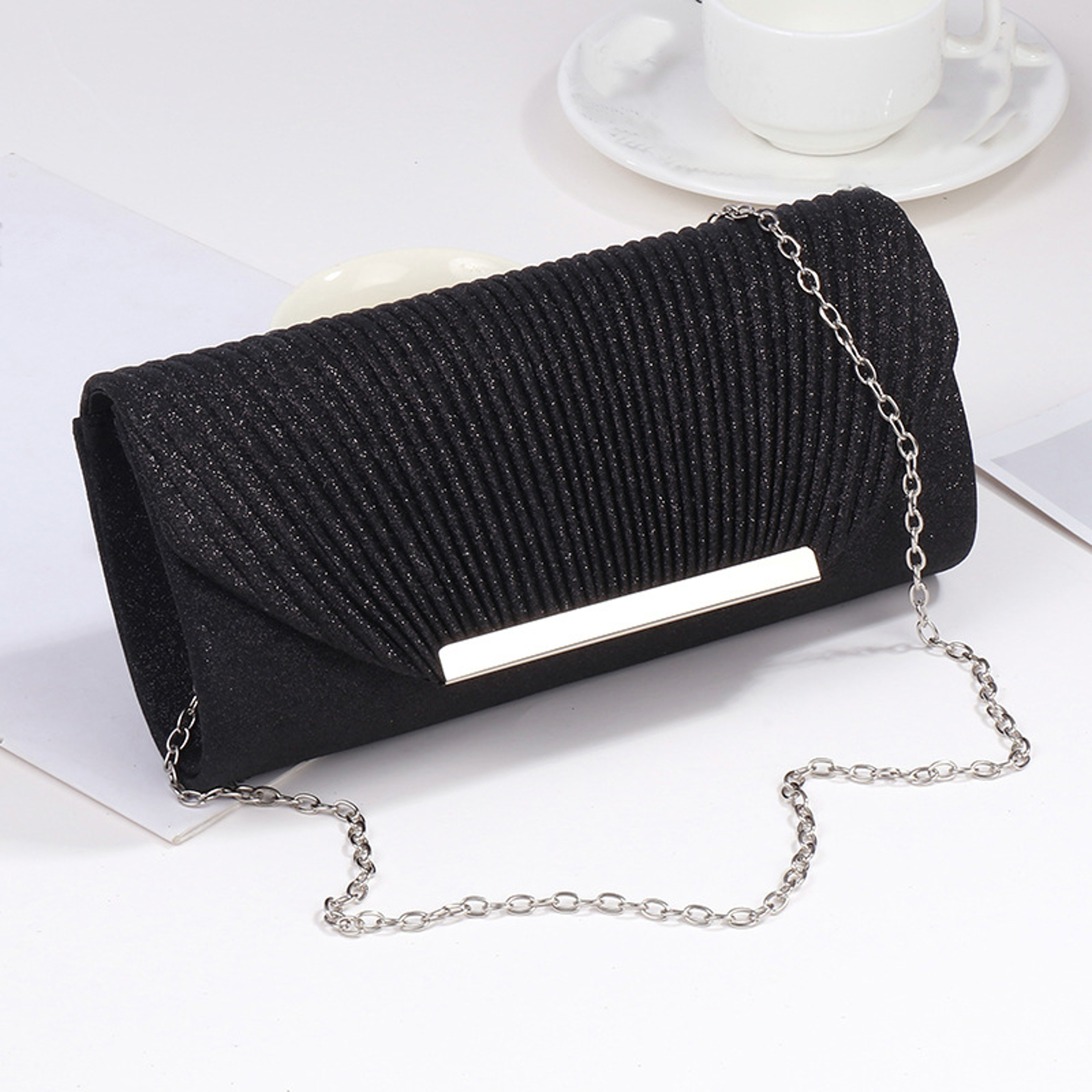 Lumina Chain Evening Clutch – view 2
