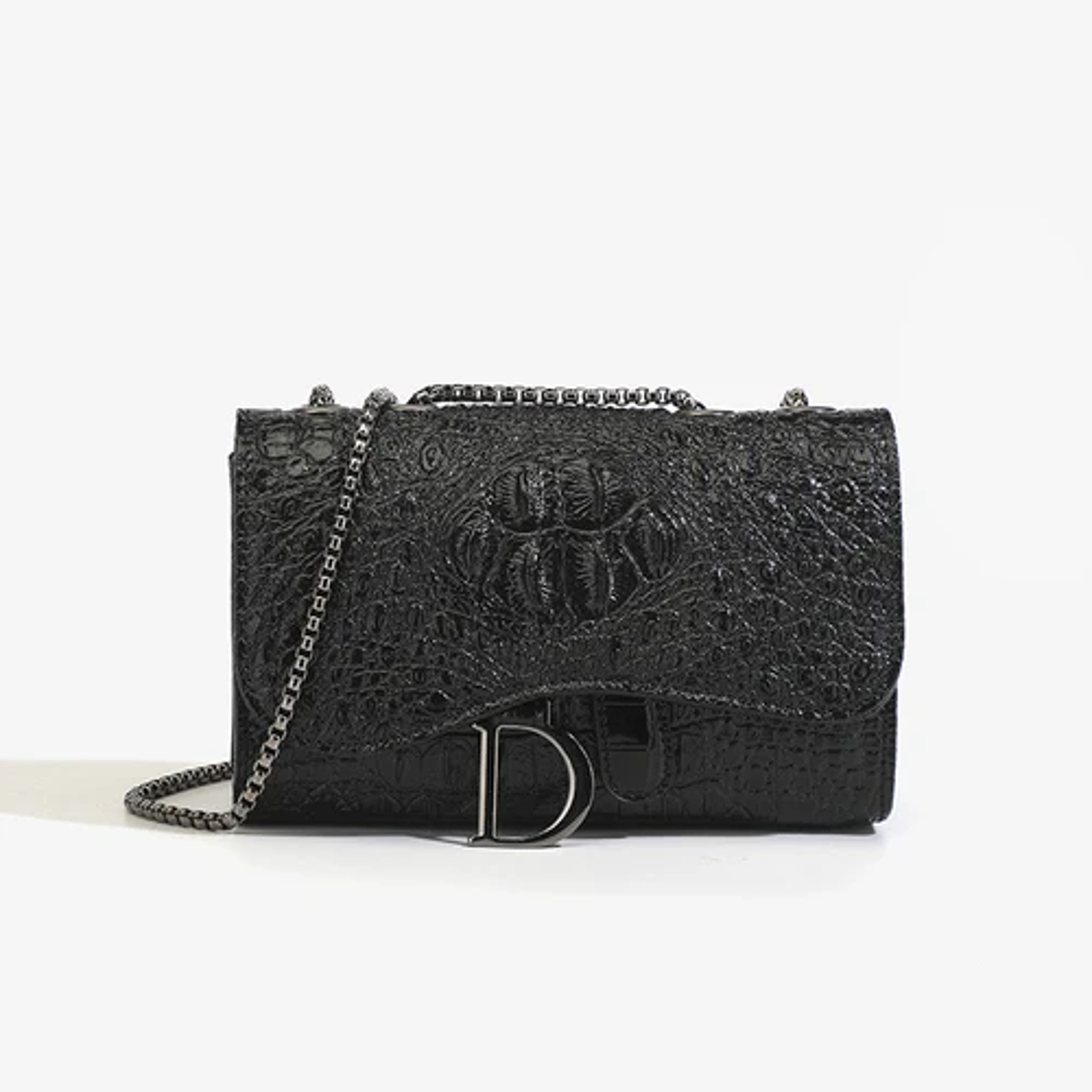 Shimmer Sequined Crossbody Bag And Chain Shoulder Purse 4