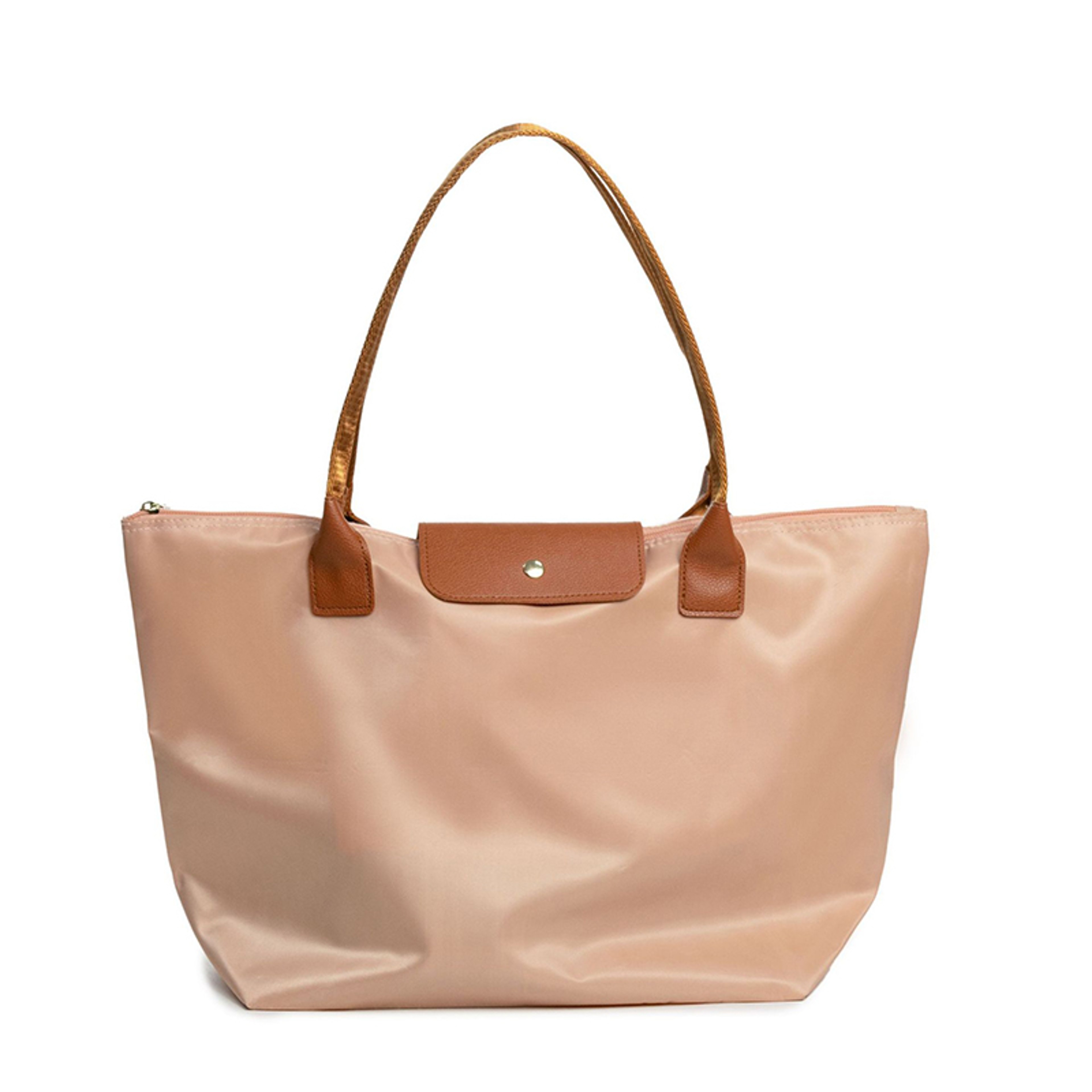 Luxe Oxford Tote Bag for Women with Leather Accents – view 9