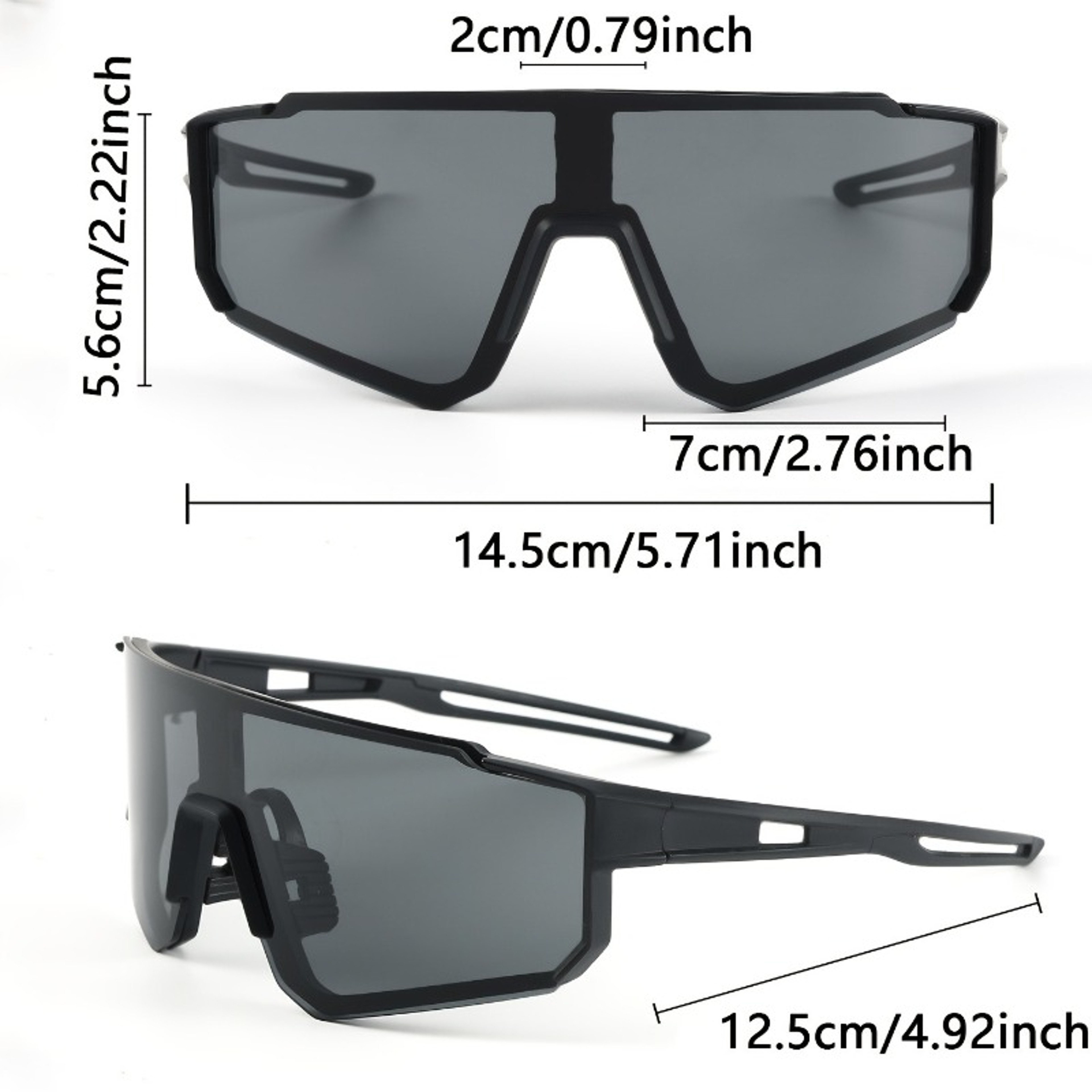 Men's Large Frame Fashion Glasses – view 6