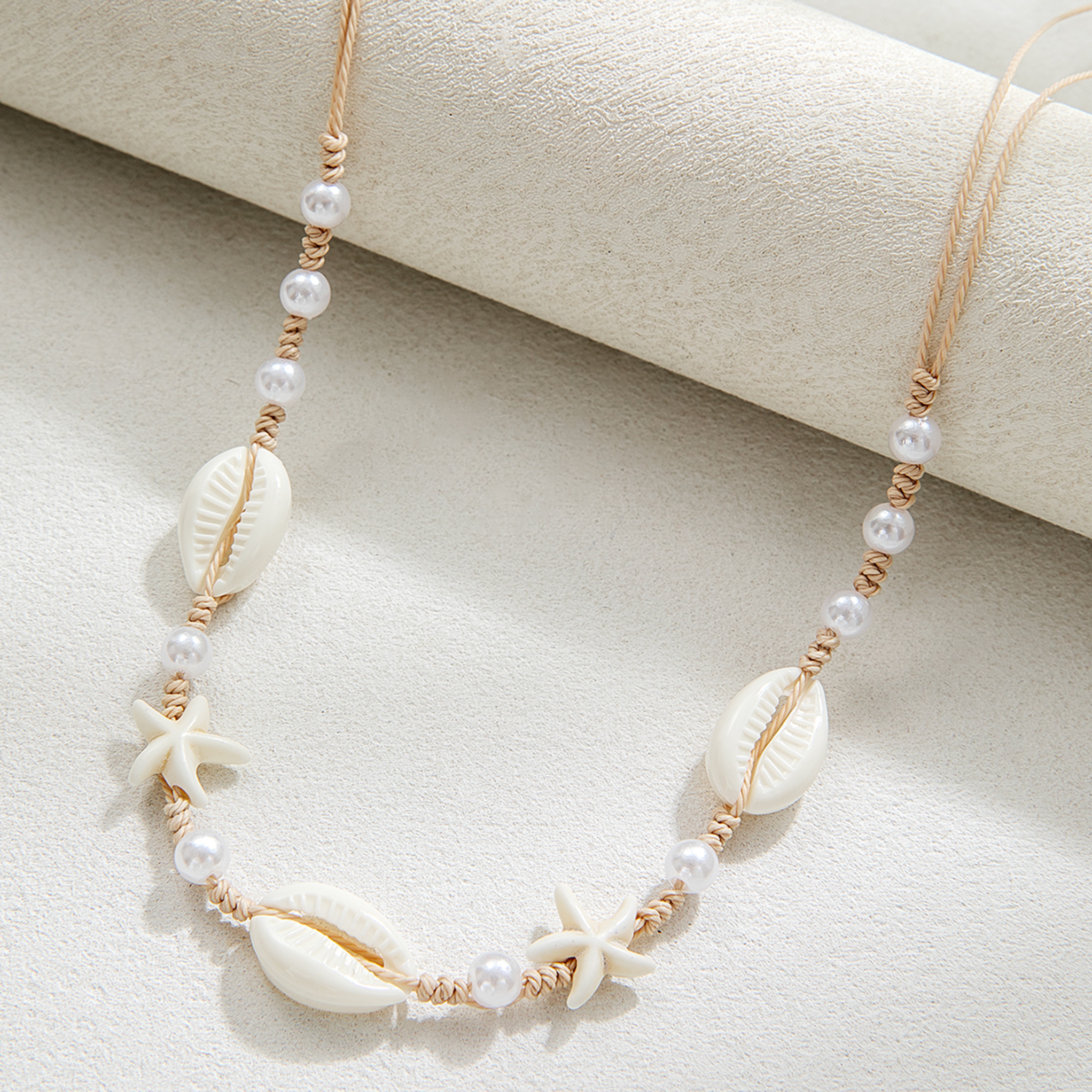 Turquoise Beach Shell Necklace 3