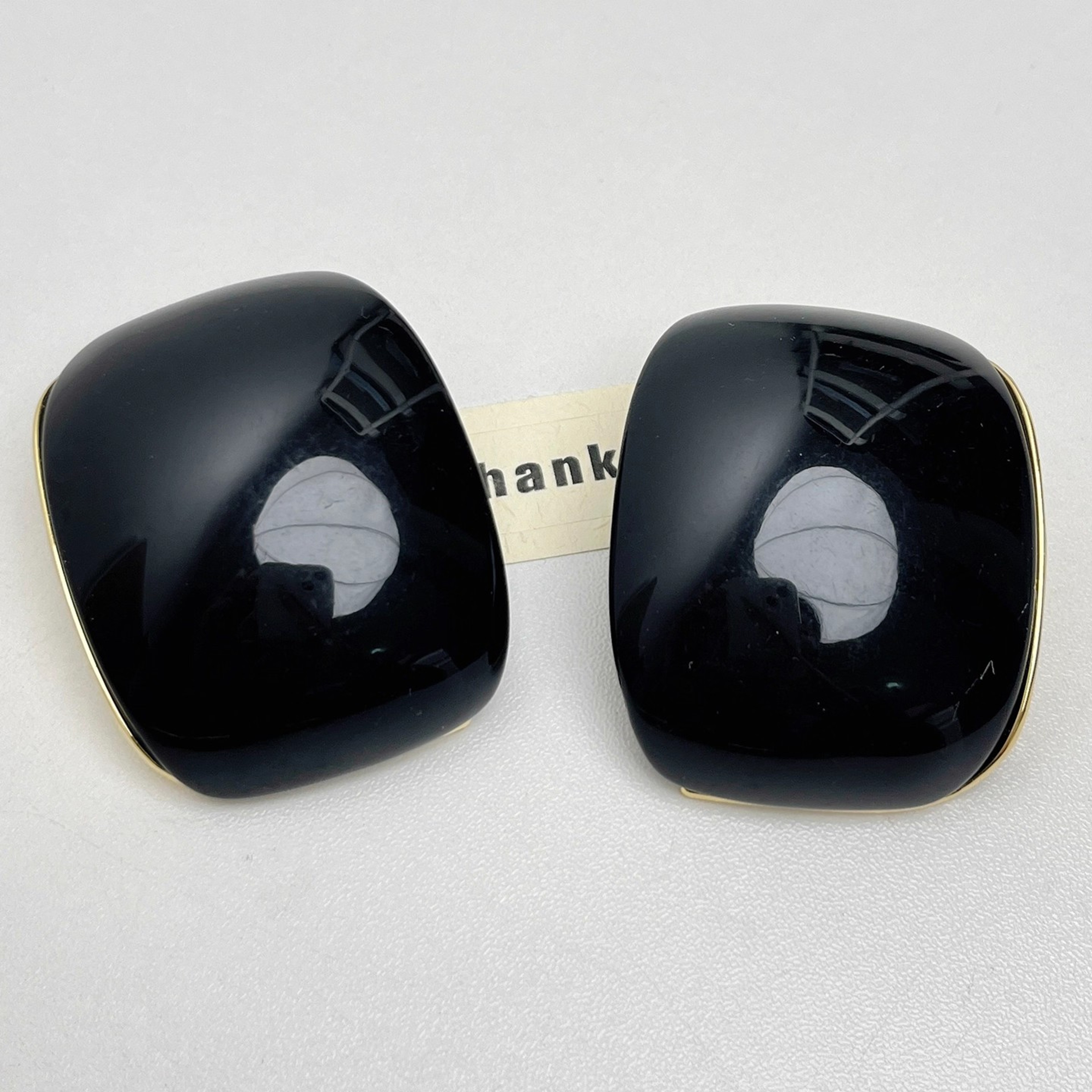 Bold Geometric Resin Earrings – view 9