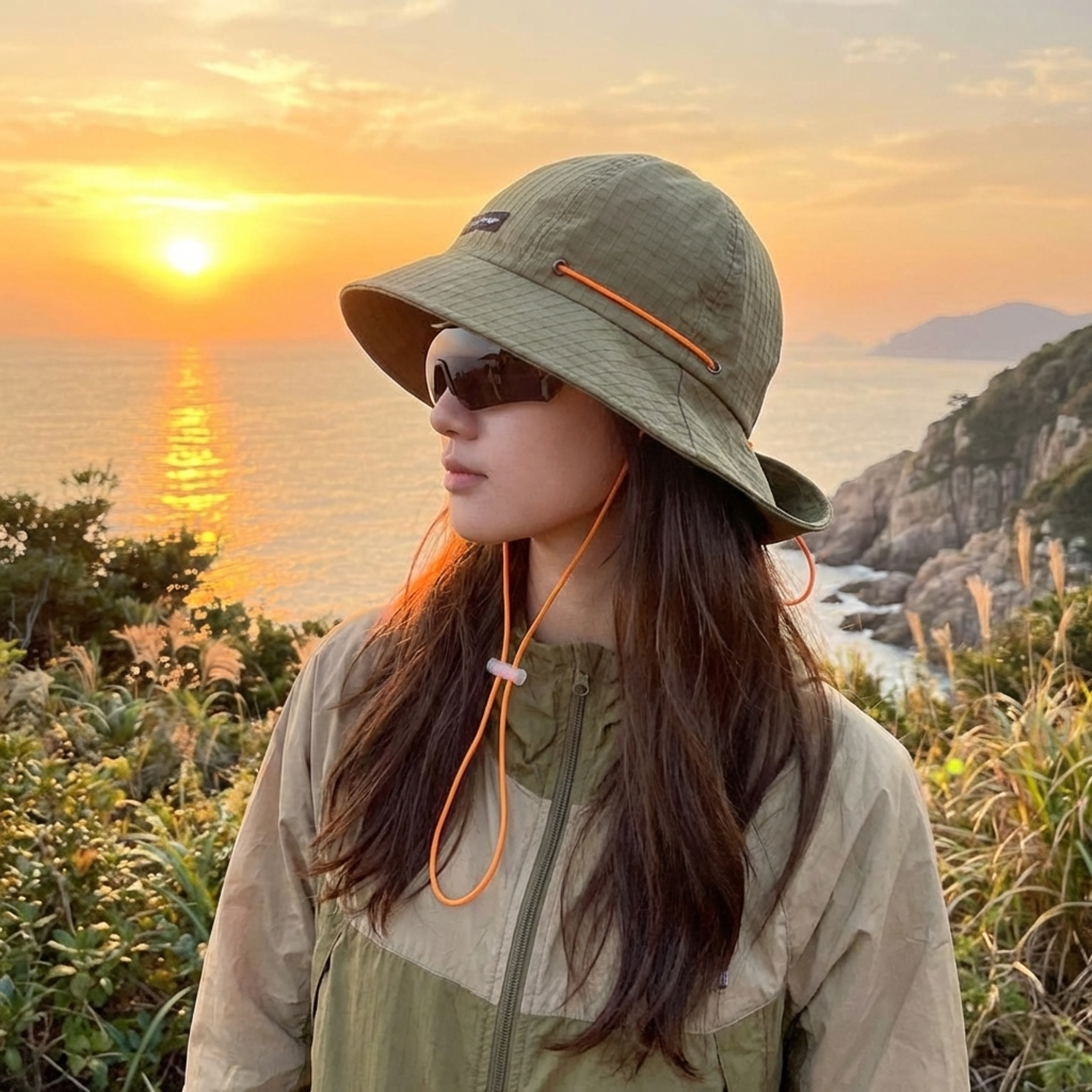 AuraShield UV Protection Wide Brim Sun Hat for Outdoor Adventures – view 2
