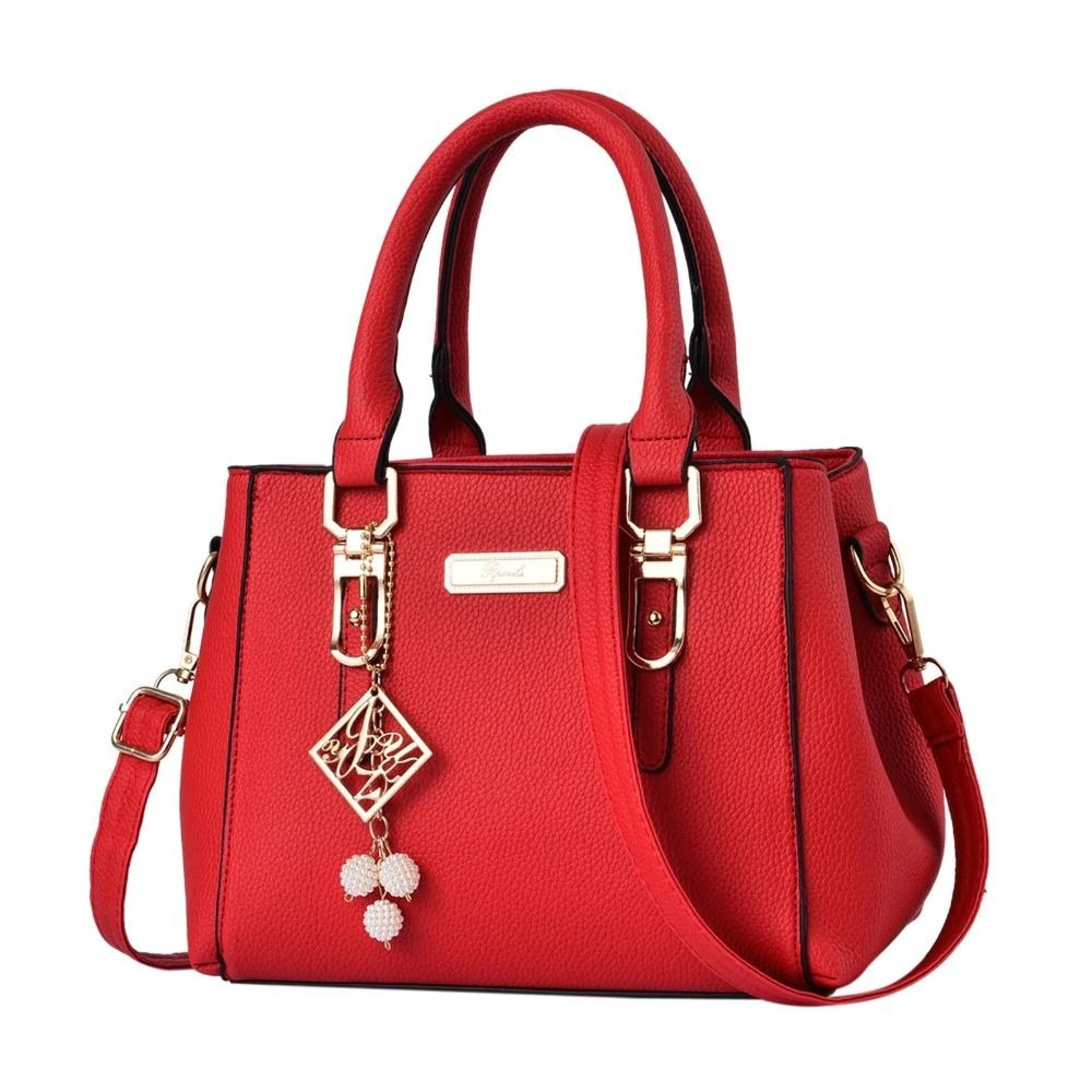 Trendy Leather Handbags Large Capacity Open Pocket Shoulder Bag 5