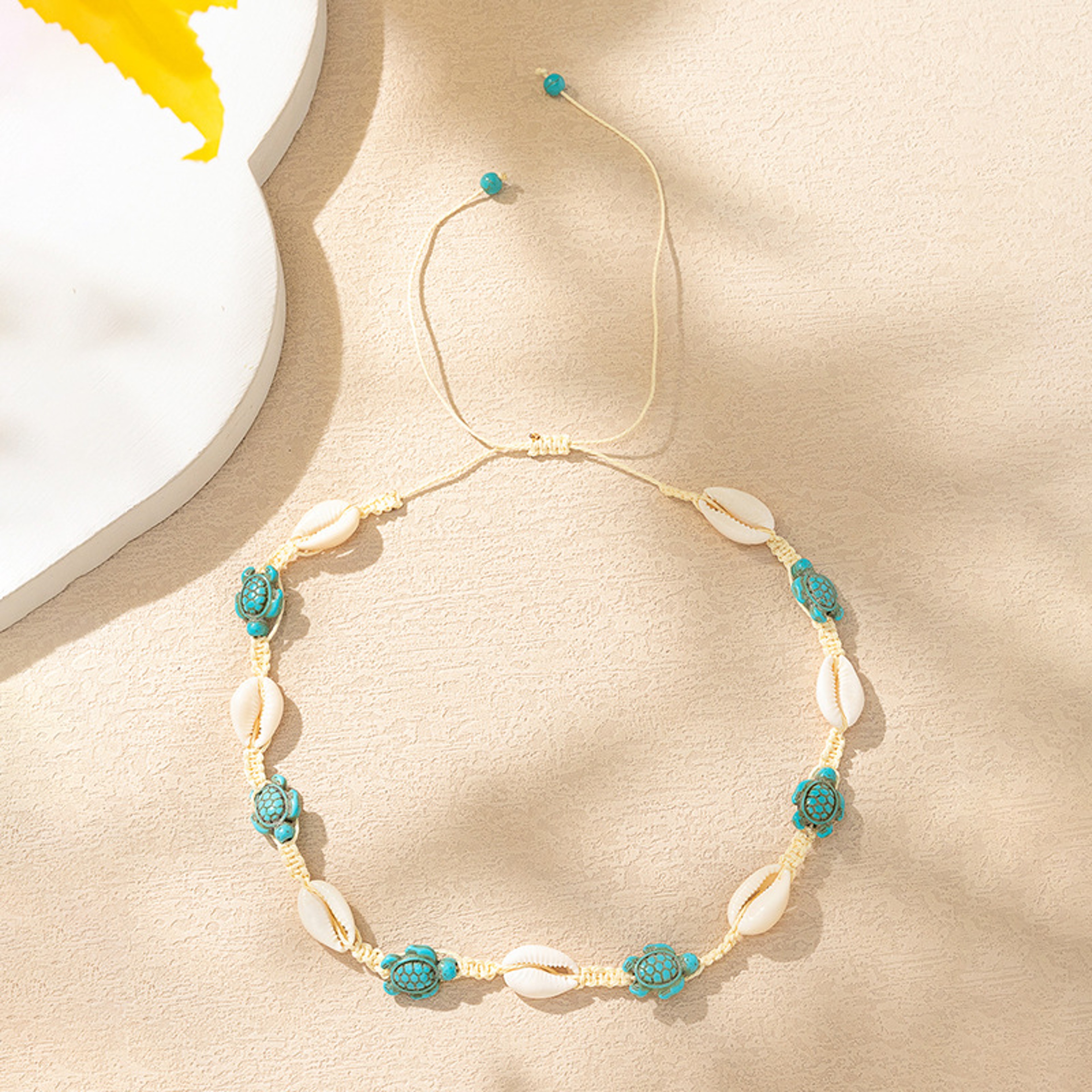 Summer Boho Cowrie Shell Necklace – view 8
