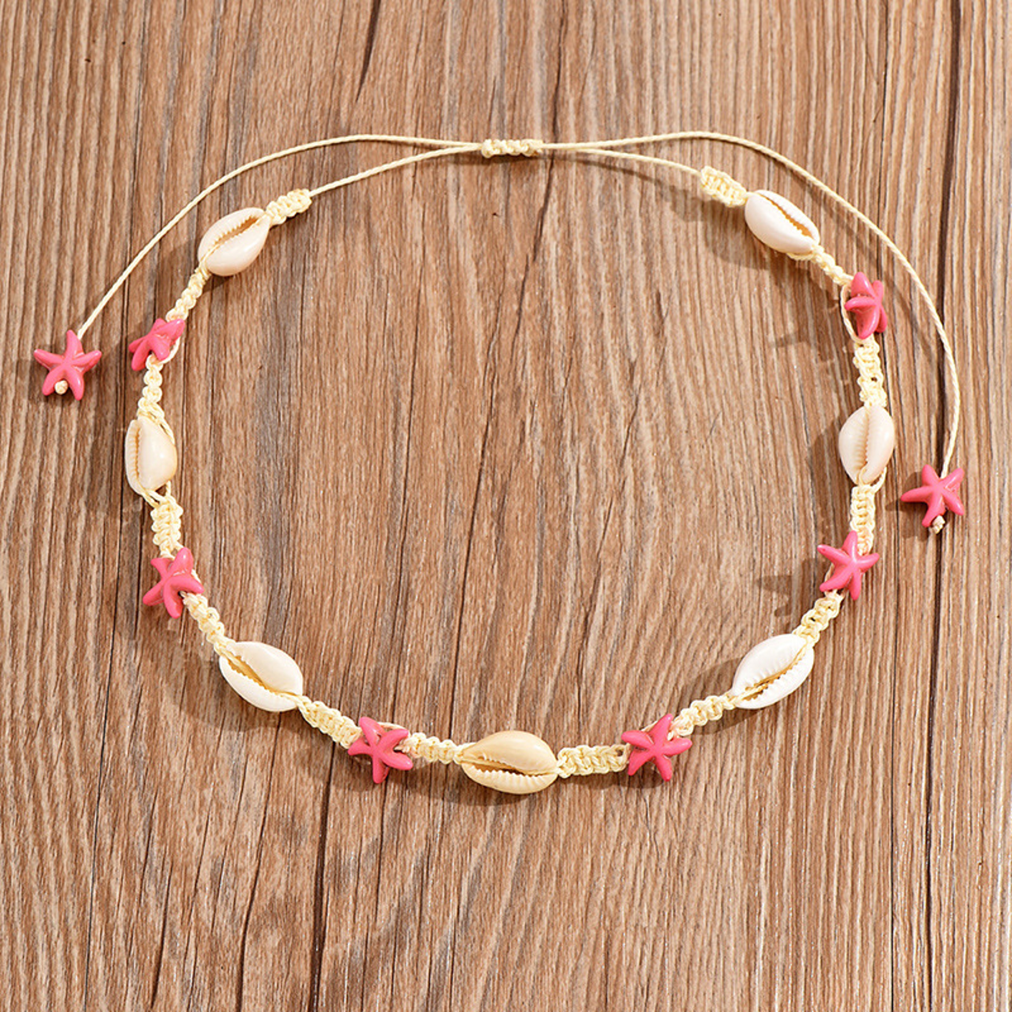 Summer Boho Cowrie Shell Necklace – view 9