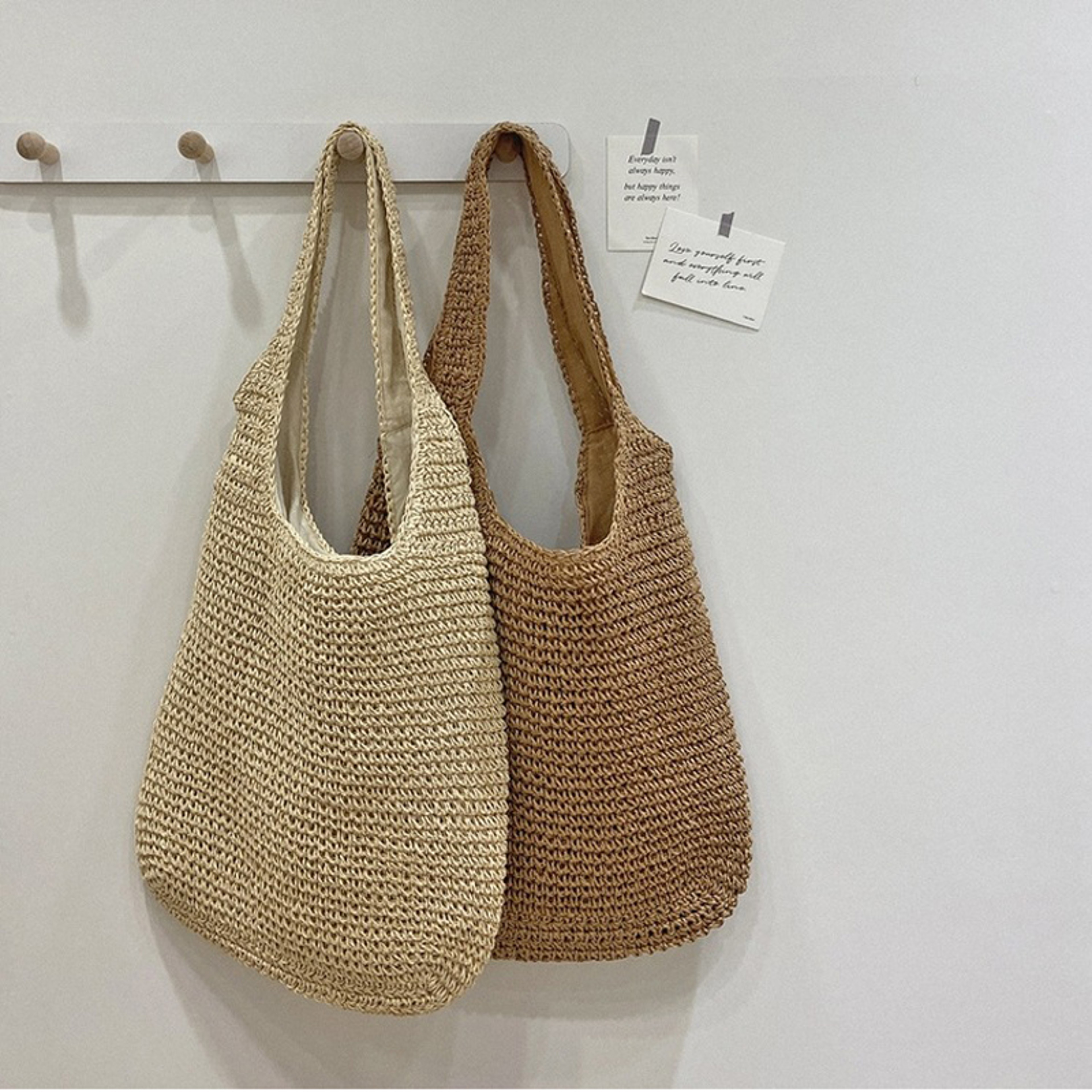 Handmade Wicker Woven Tote Bag for Women – view 2