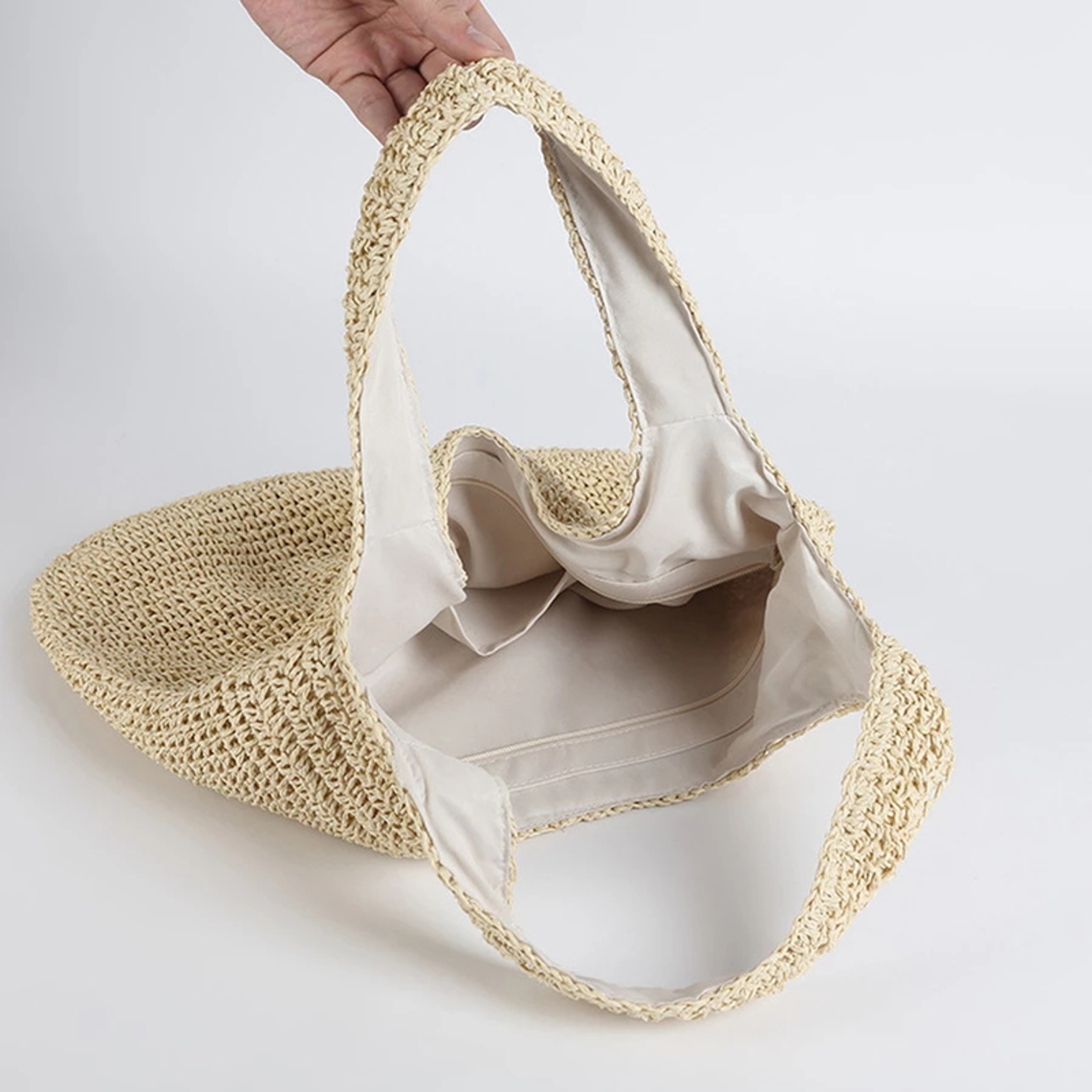 Handmade Wicker Woven Tote Bag for Women – view 6