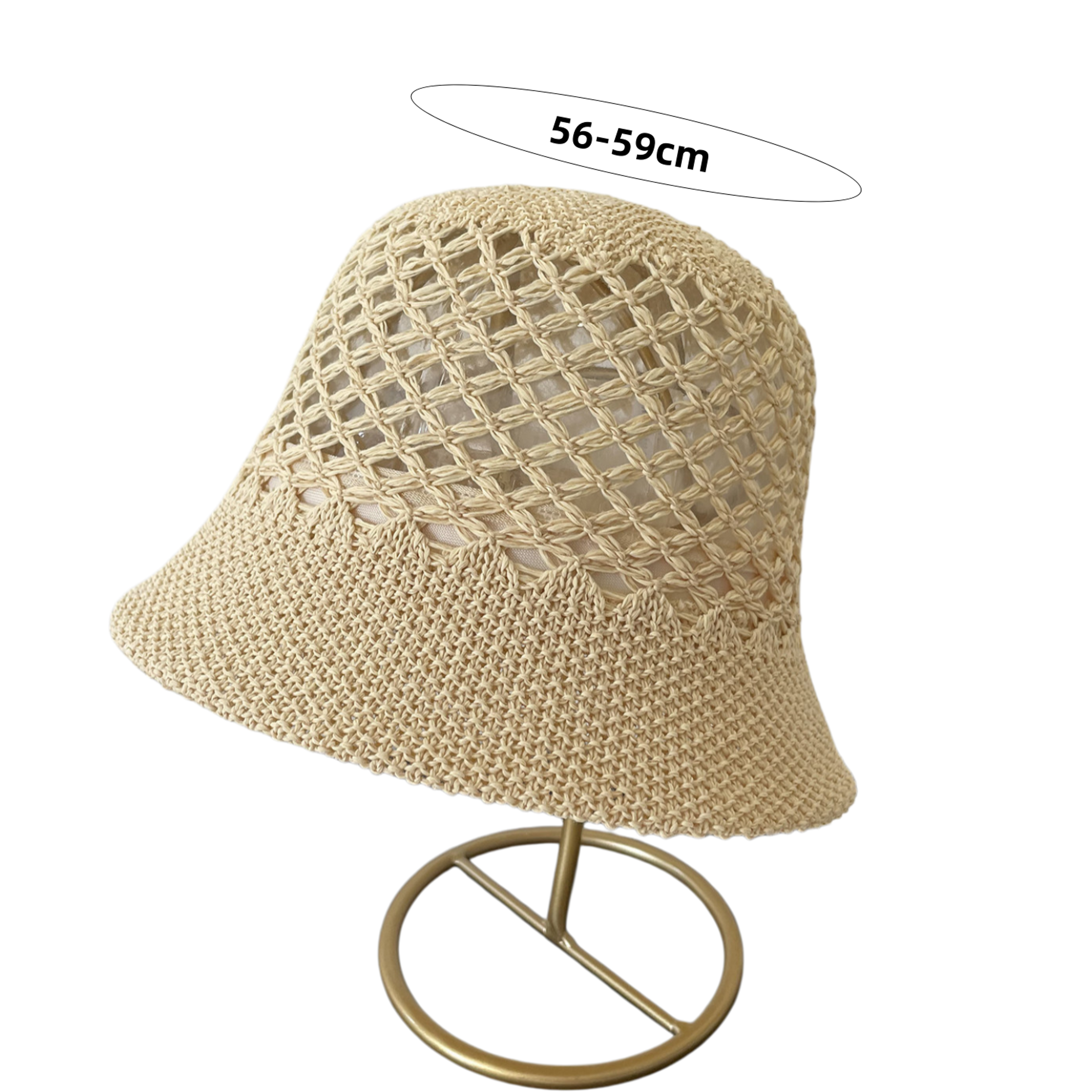 Breathable Mesh Sun Hat for Women Summer Bucket Hat UV Protection – view 6