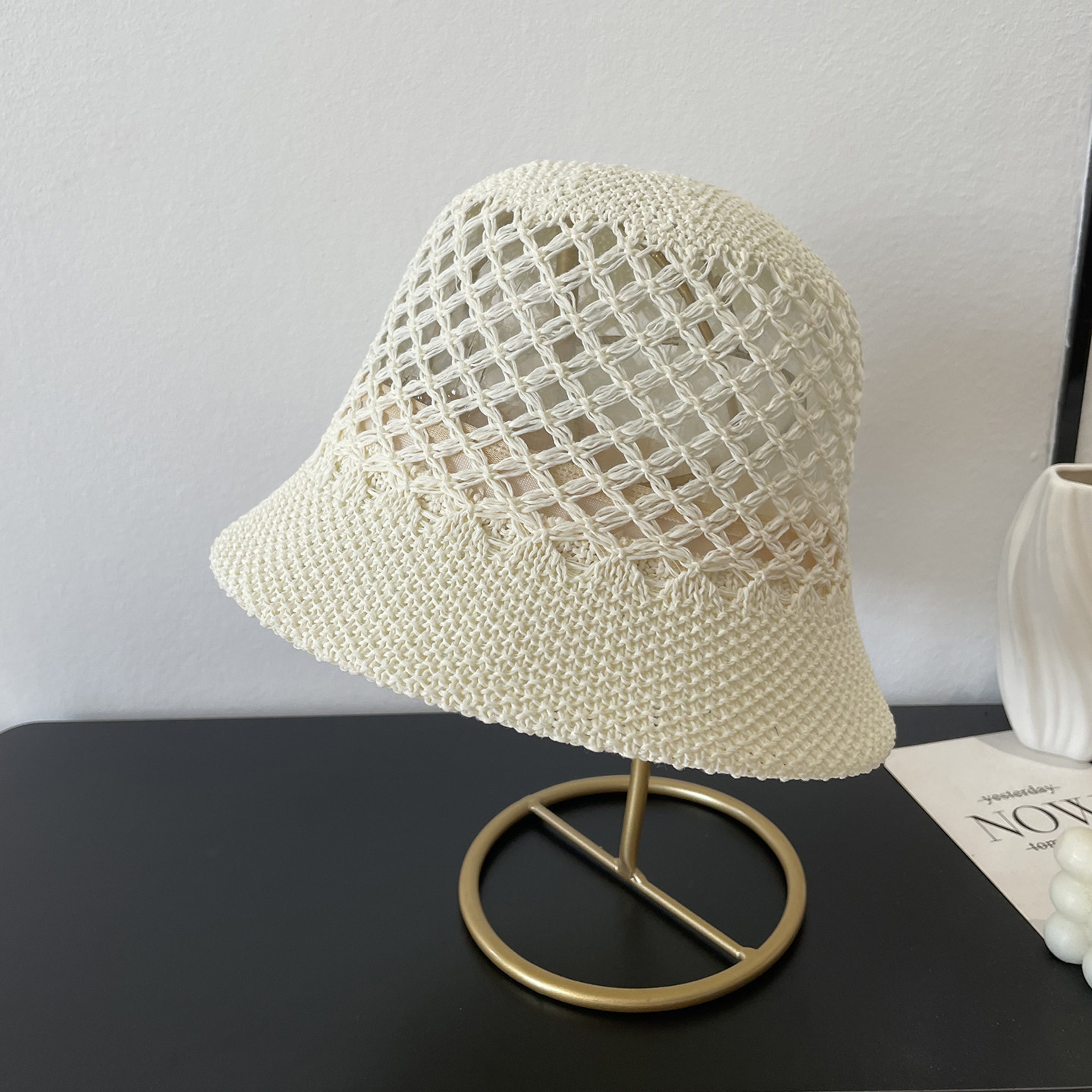Breathable Mesh Sun Hat for Women Summer Bucket Hat UV Protection – view 11
