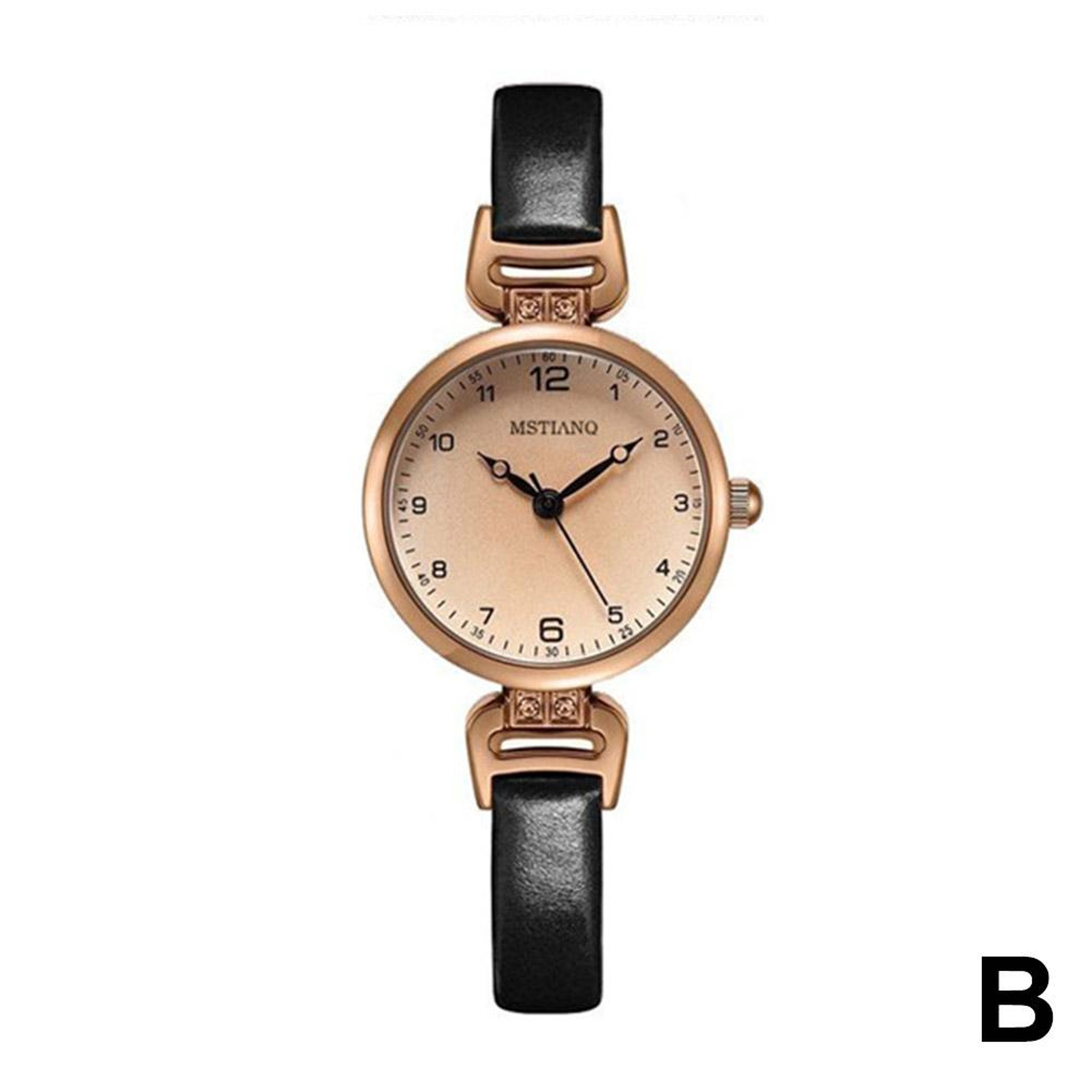 Minimalist PU Leather Quartz Wristwatch for Women – view 7