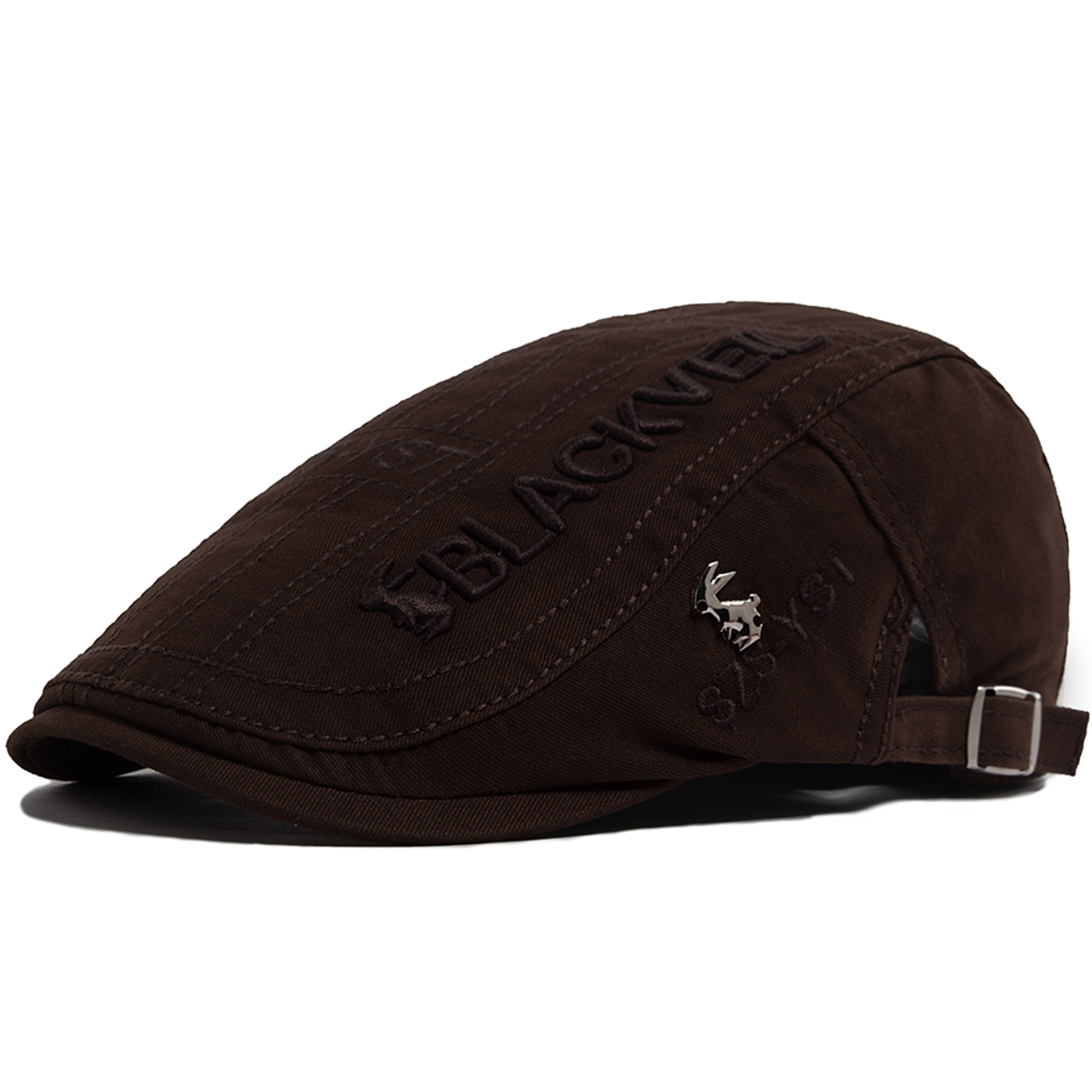 Men Vintage Rabbit Embroidery Flat Cap – view 8