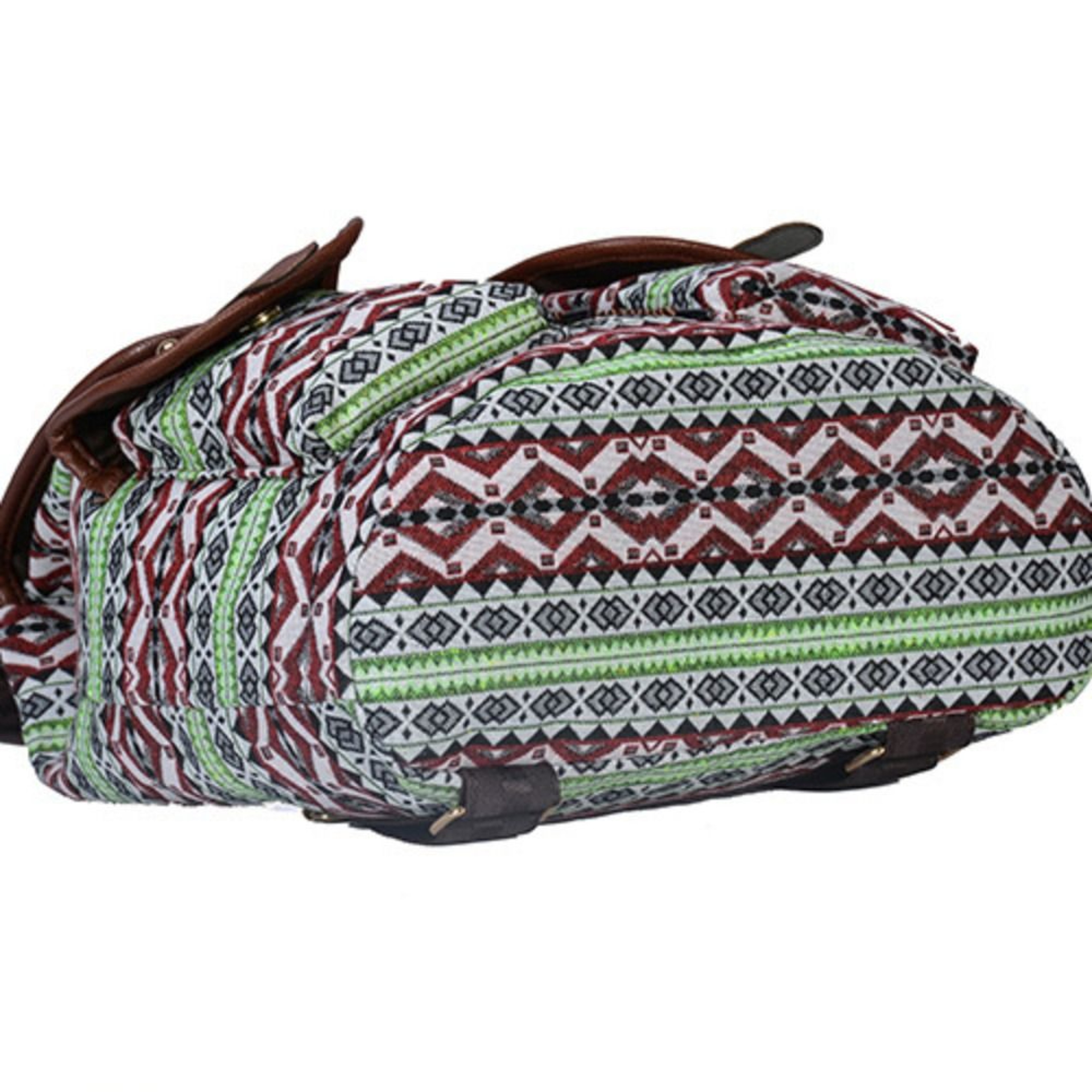 Ethnic Style Canvas Travel Backpack for Students – view 5