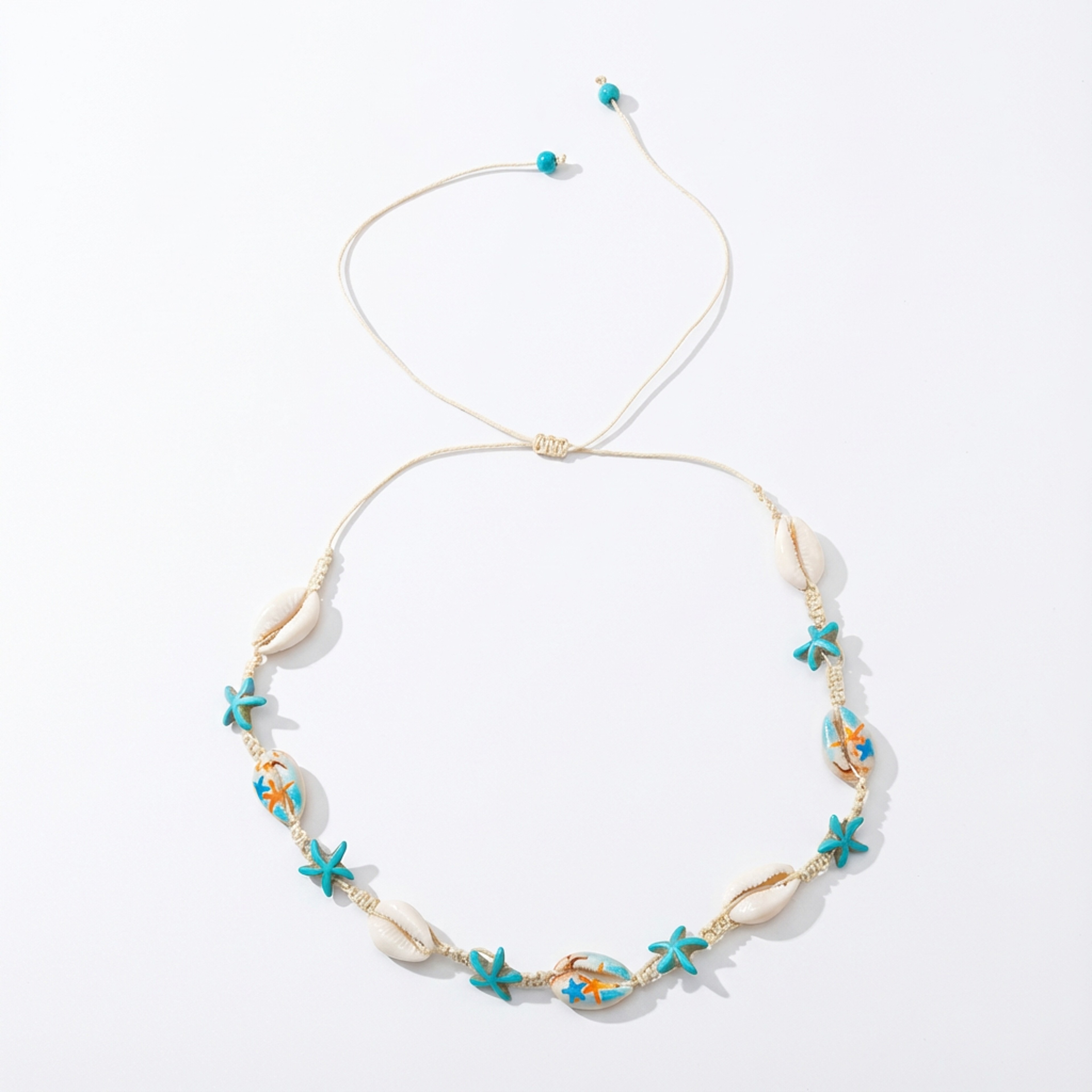 Summer Boho Cowrie Shell Choker Necklace – view 6