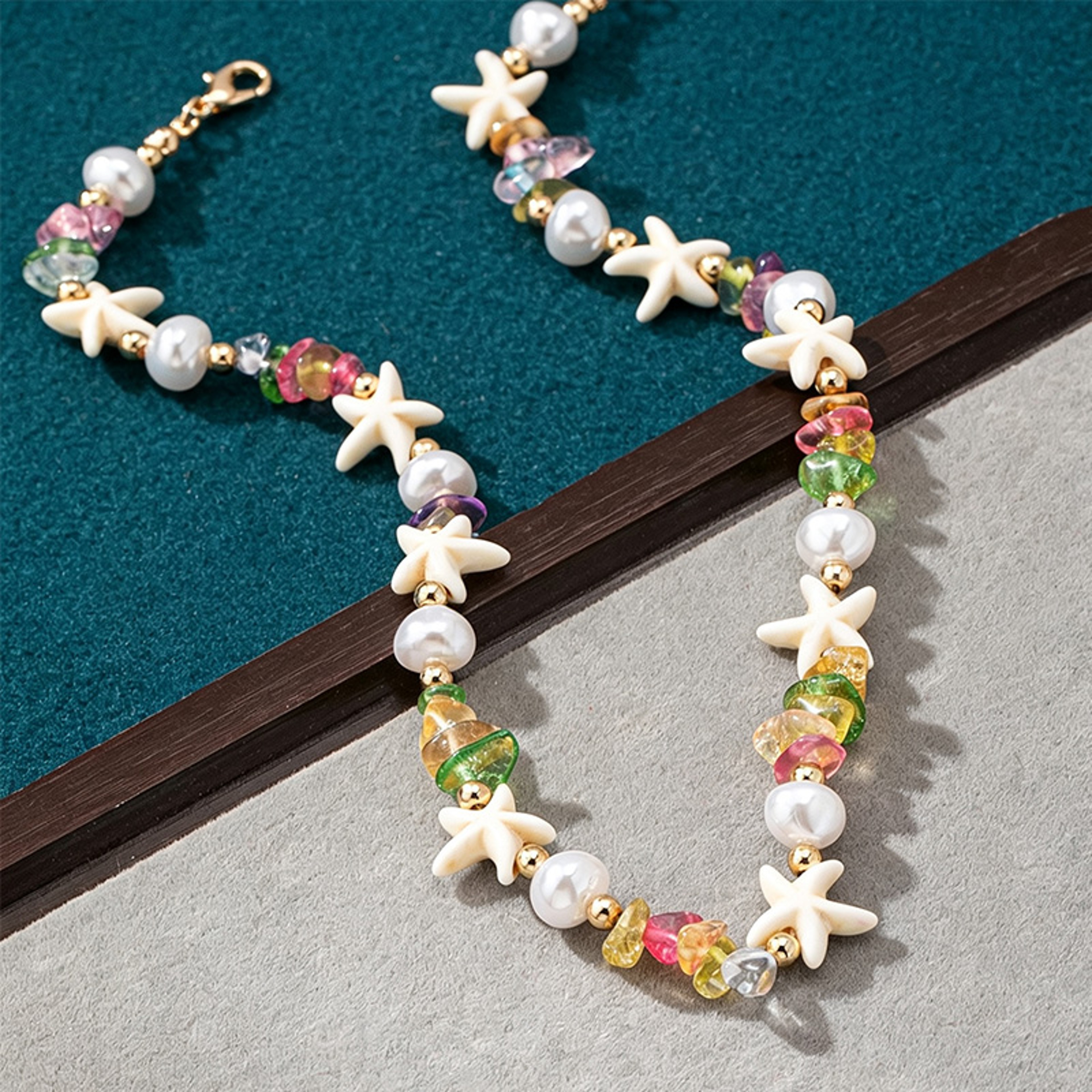 Ocean Starfish Pendant Necklace 0
