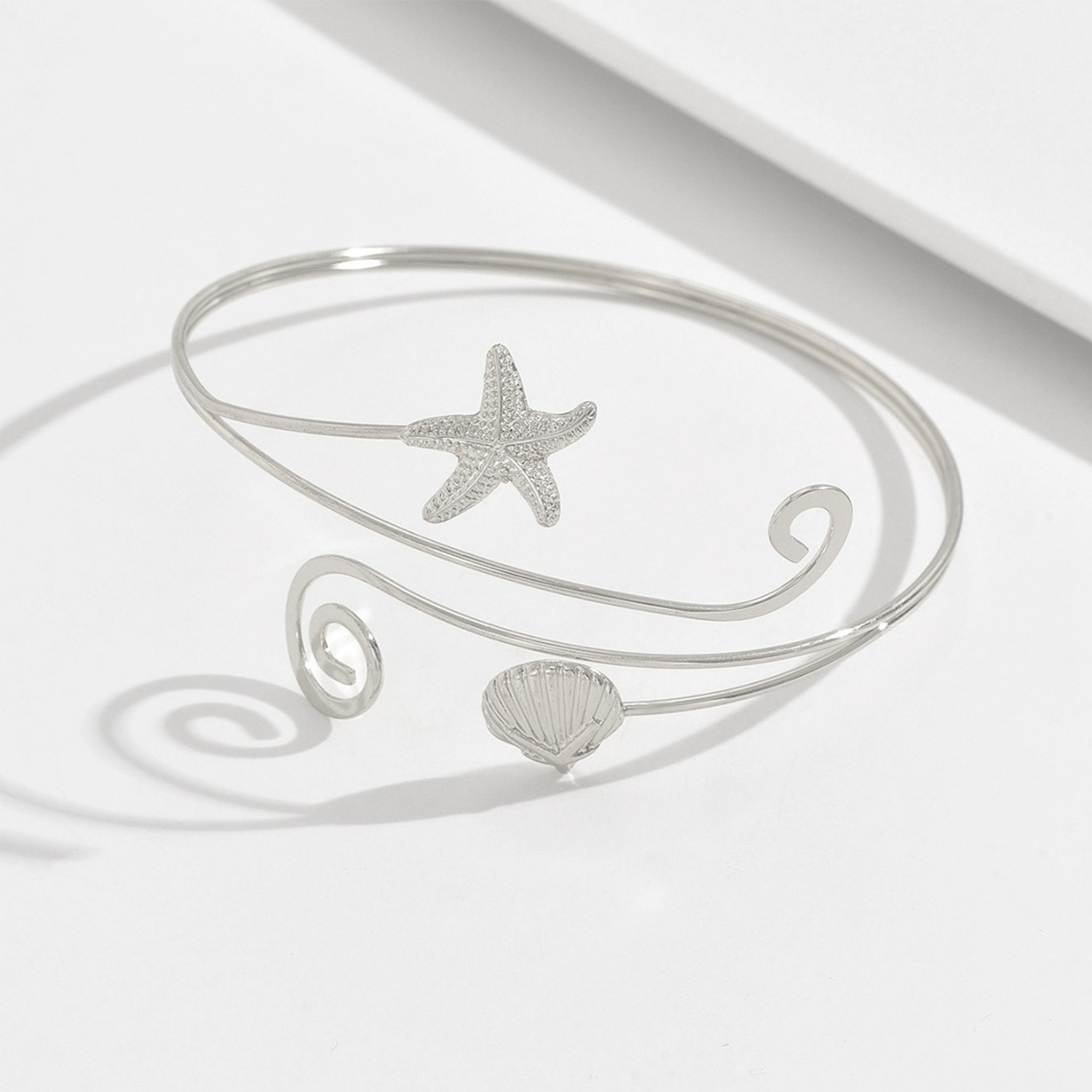 Golden Ocean Arm Cuff & Beach Bracelet – view 6