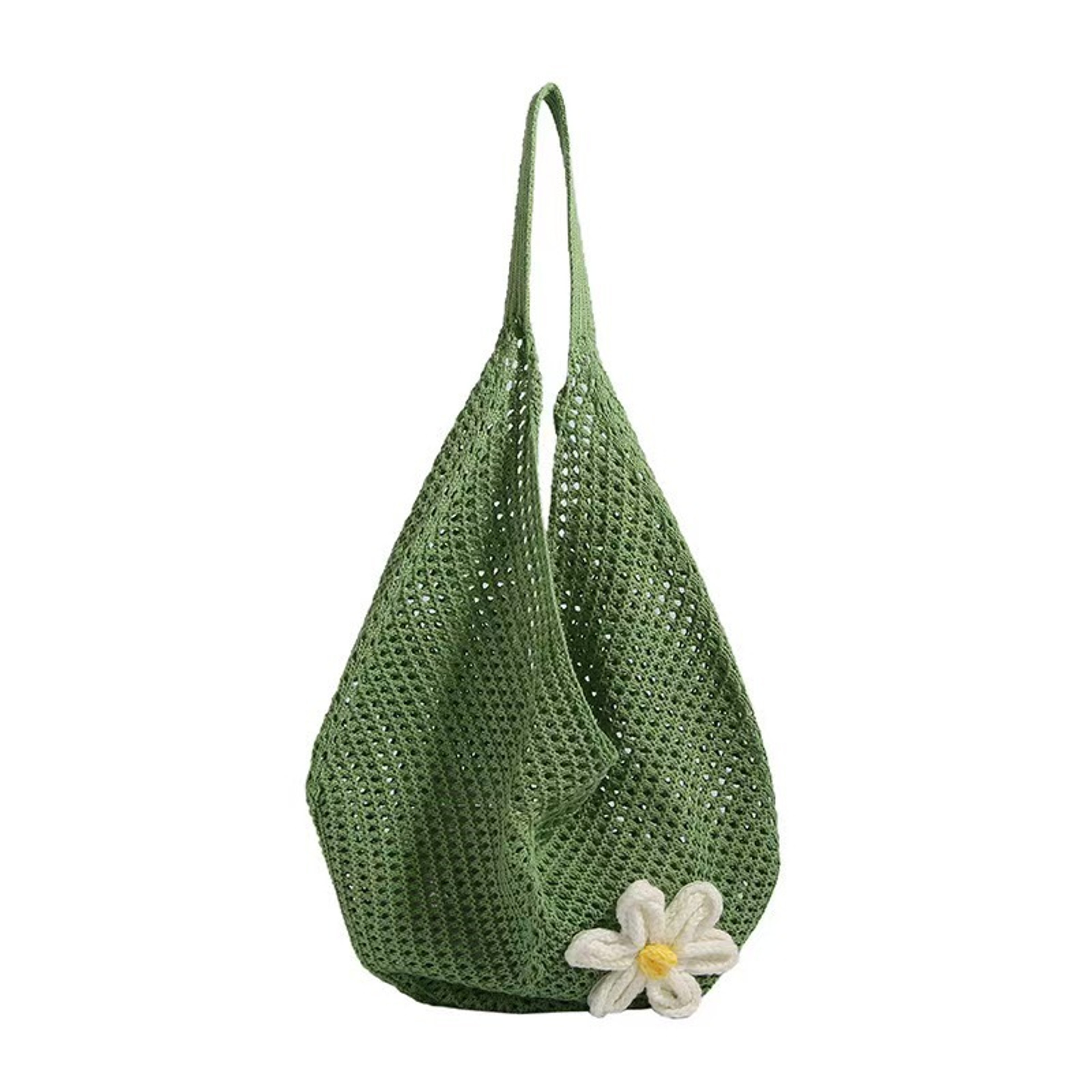 Woven straw tote bag for women, large capacity beach bag and summer shoulder bag – view 7