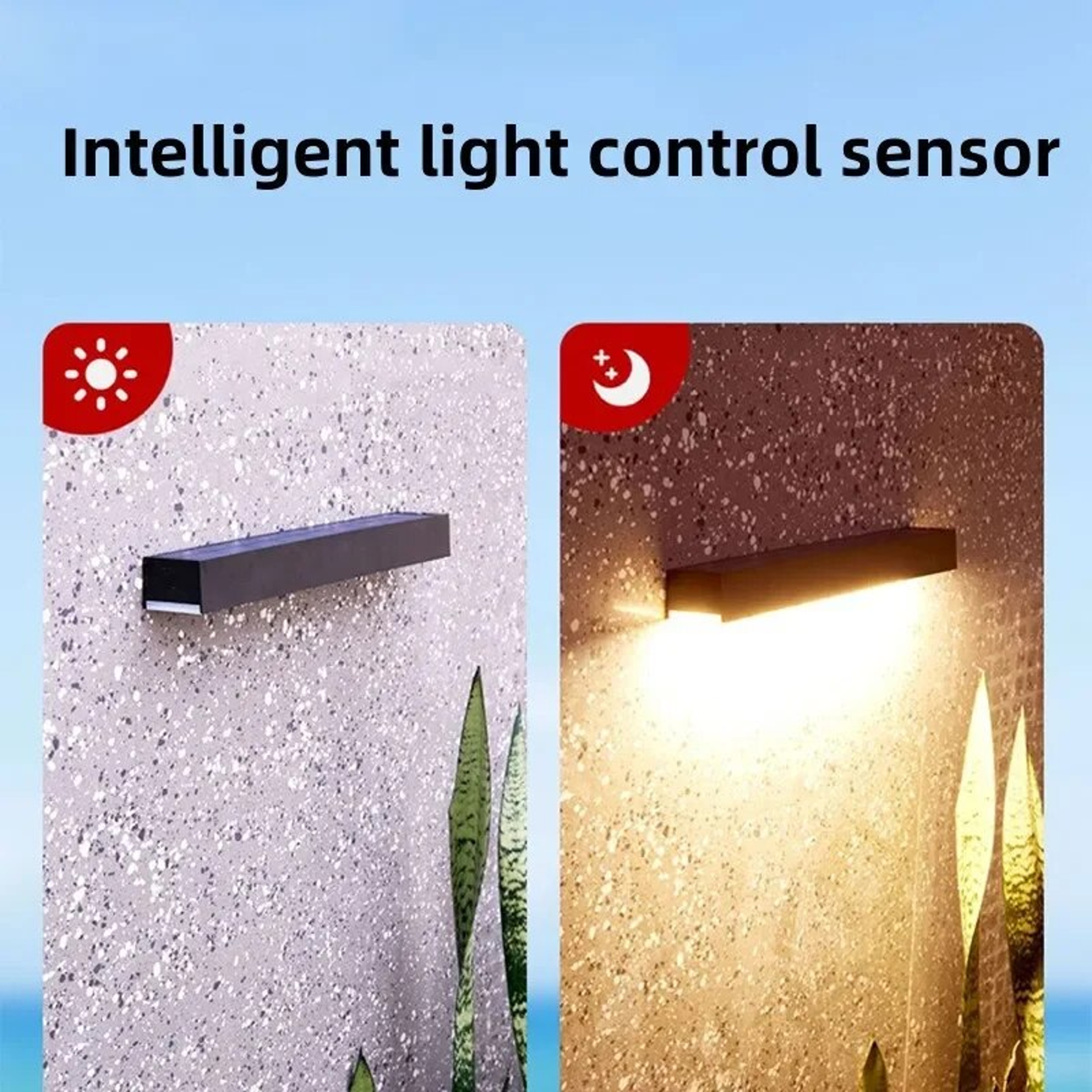 LED Solar Magnetic Wall Light Waterproof Outdoor Night Lights For Garden Patio Yard Dimmable LED Fo 5