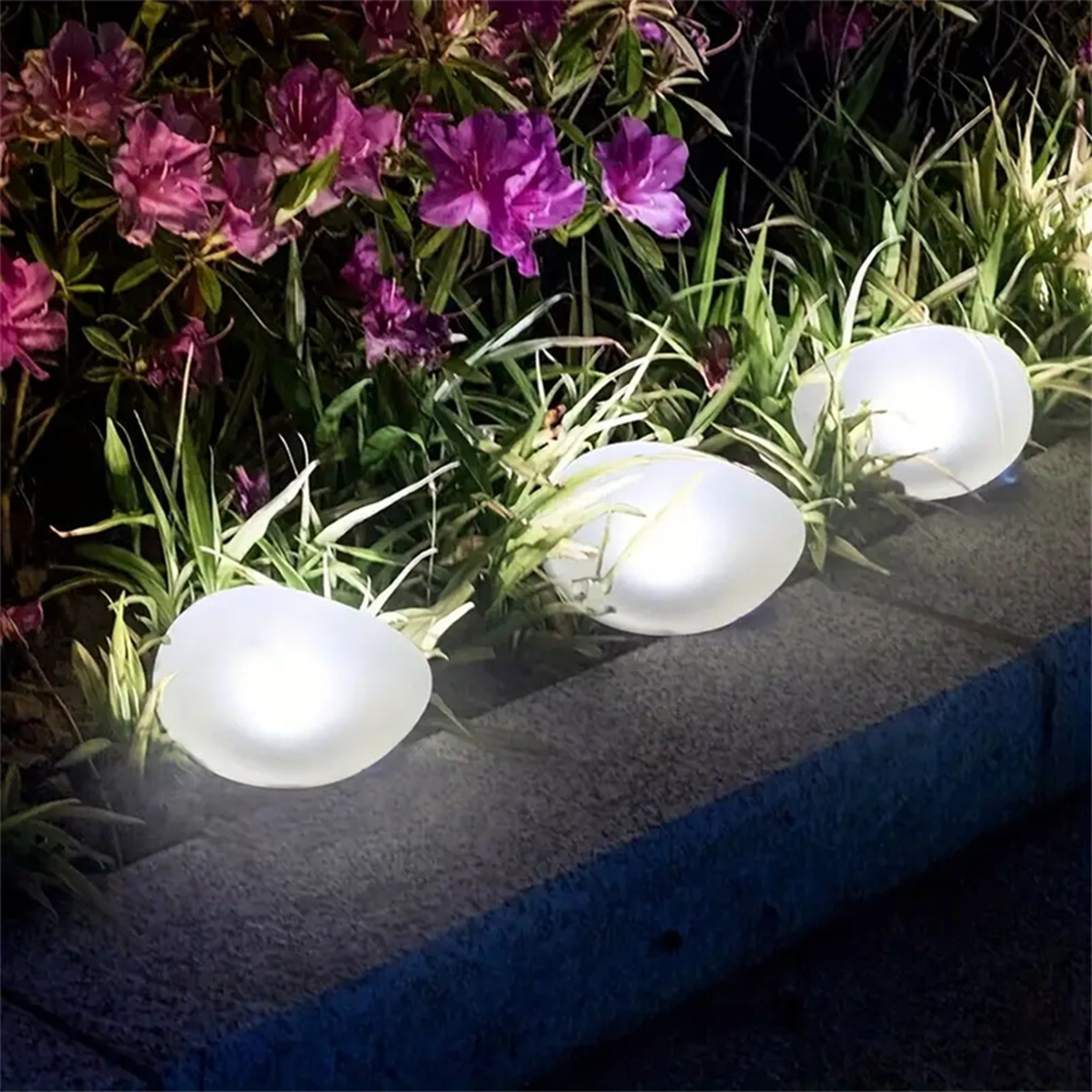 Waterproof Solar LED Garden Lawn Globe Light, Patio Landscape Ball Lights, Outdoor Ambient Garden LED Lamp – view 6