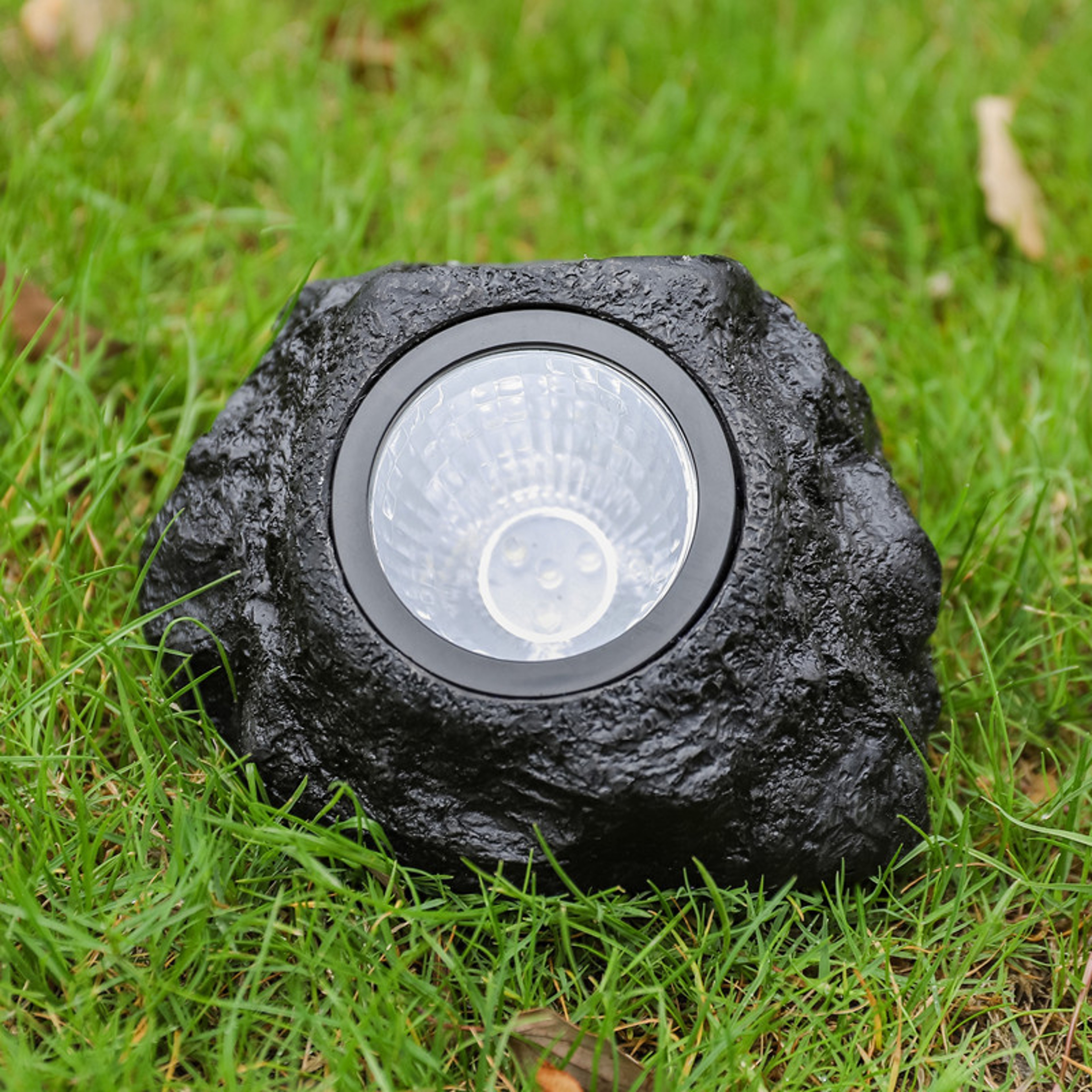Waterproof LED Solar Energy Garden Spotlight, Lawn Decoration Stone Light, Warm Lighting for Outdoor Landscape – view 4