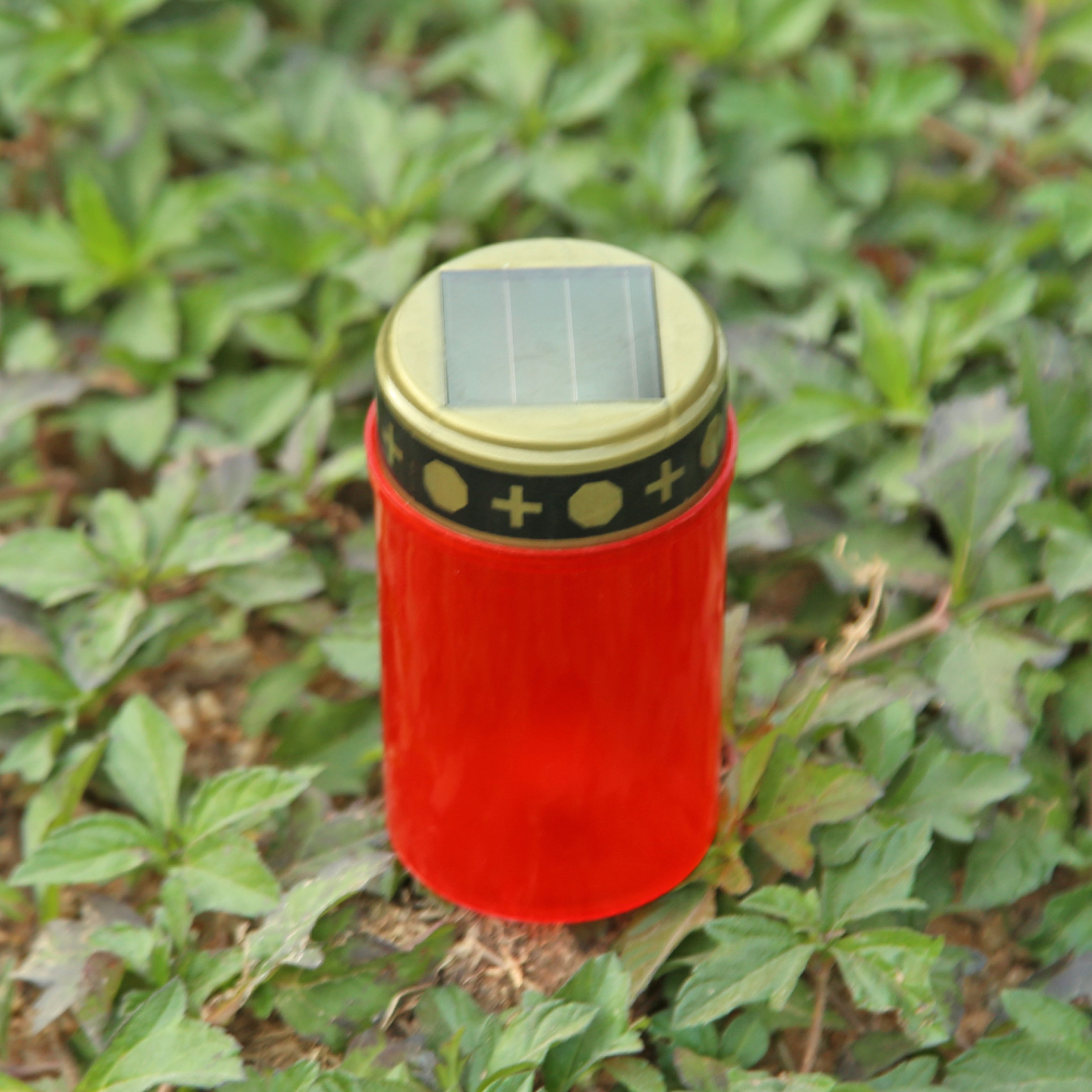 Flameless Solar Cemetery Lamp, Outdoor LED Candle Light, Decorative Garden Tea Light for Lawn, Grave, Ritual Use – view 4