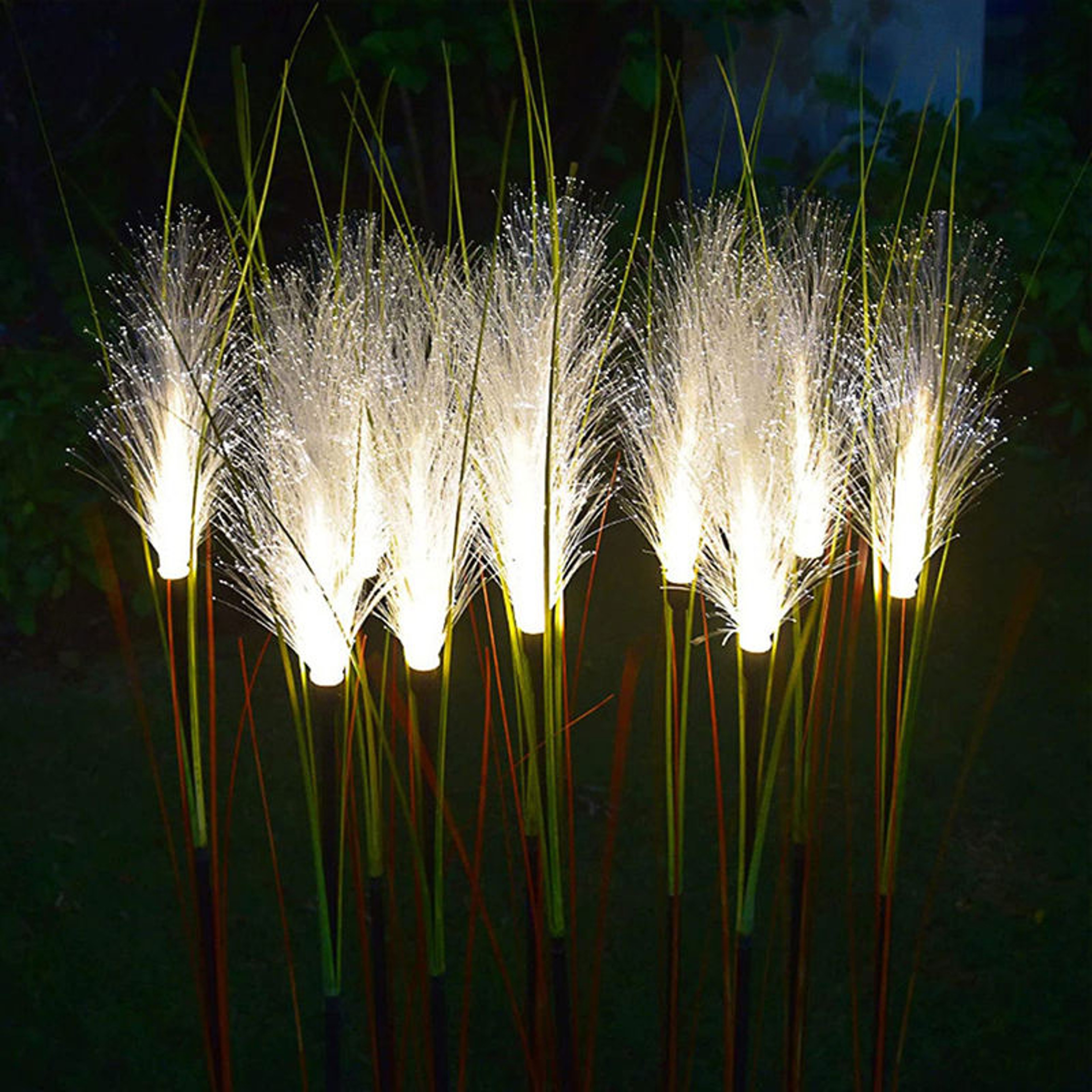Solar Powered Reed Flower Stake Light, LED Solar Garden Lights Luminous, Christmas Lawn Outdoor Decoration – view 2