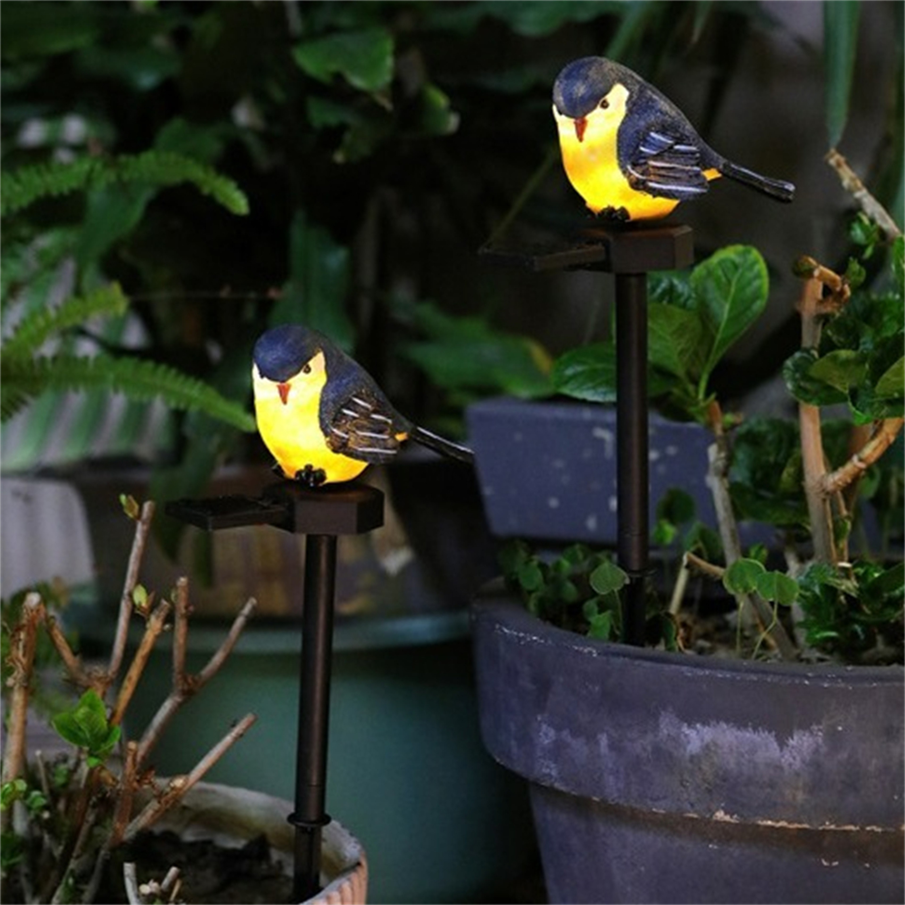LED Solar Outdoor Resin Bird Light for Lawn, Ground Insertion Courtyard Garden Animal Decor Landscape Yard Lighting – view 4