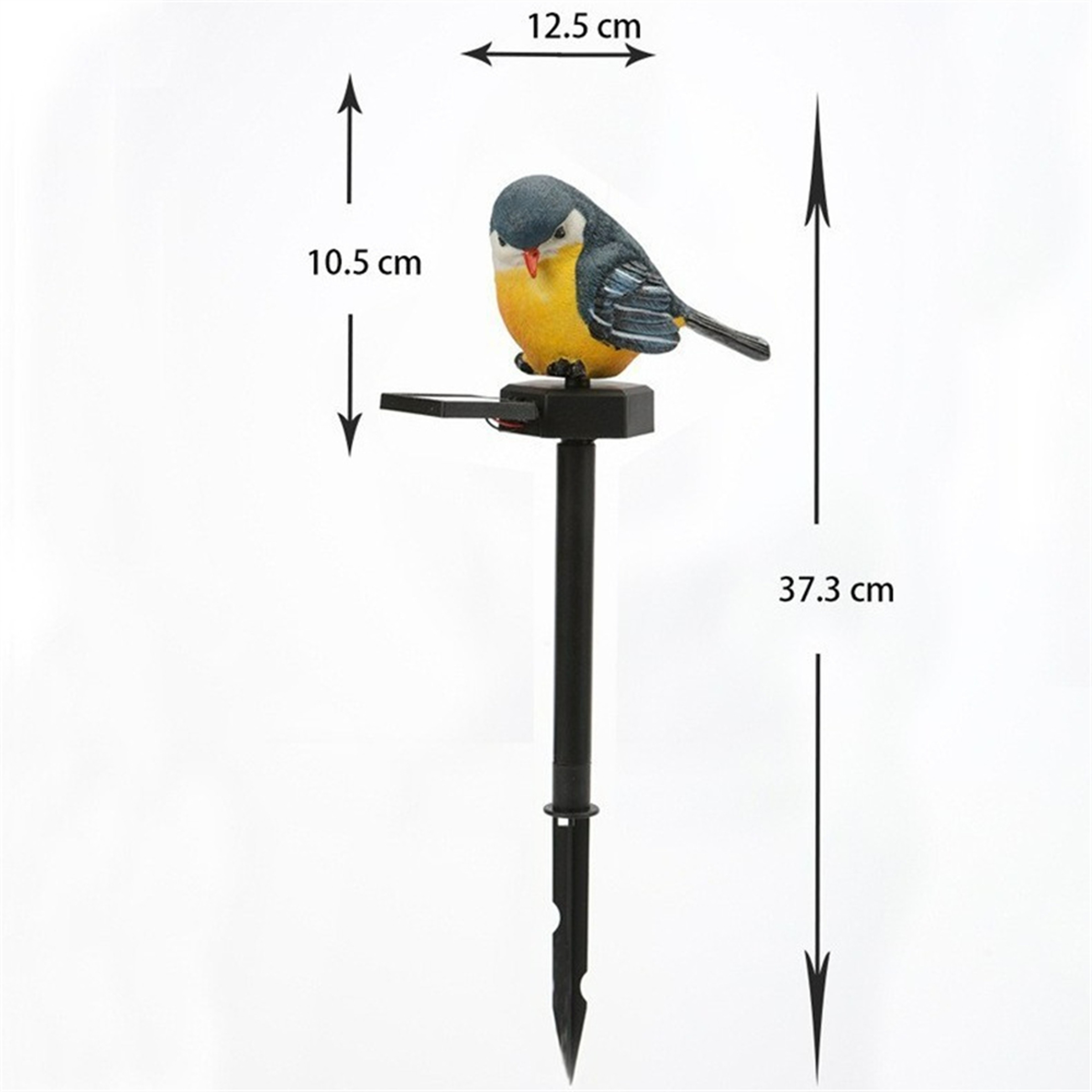 LED Solar Outdoor Resin Bird Light for Lawn, Ground Insertion Courtyard Garden Animal Decor Landscape Yard Lighting – view 7