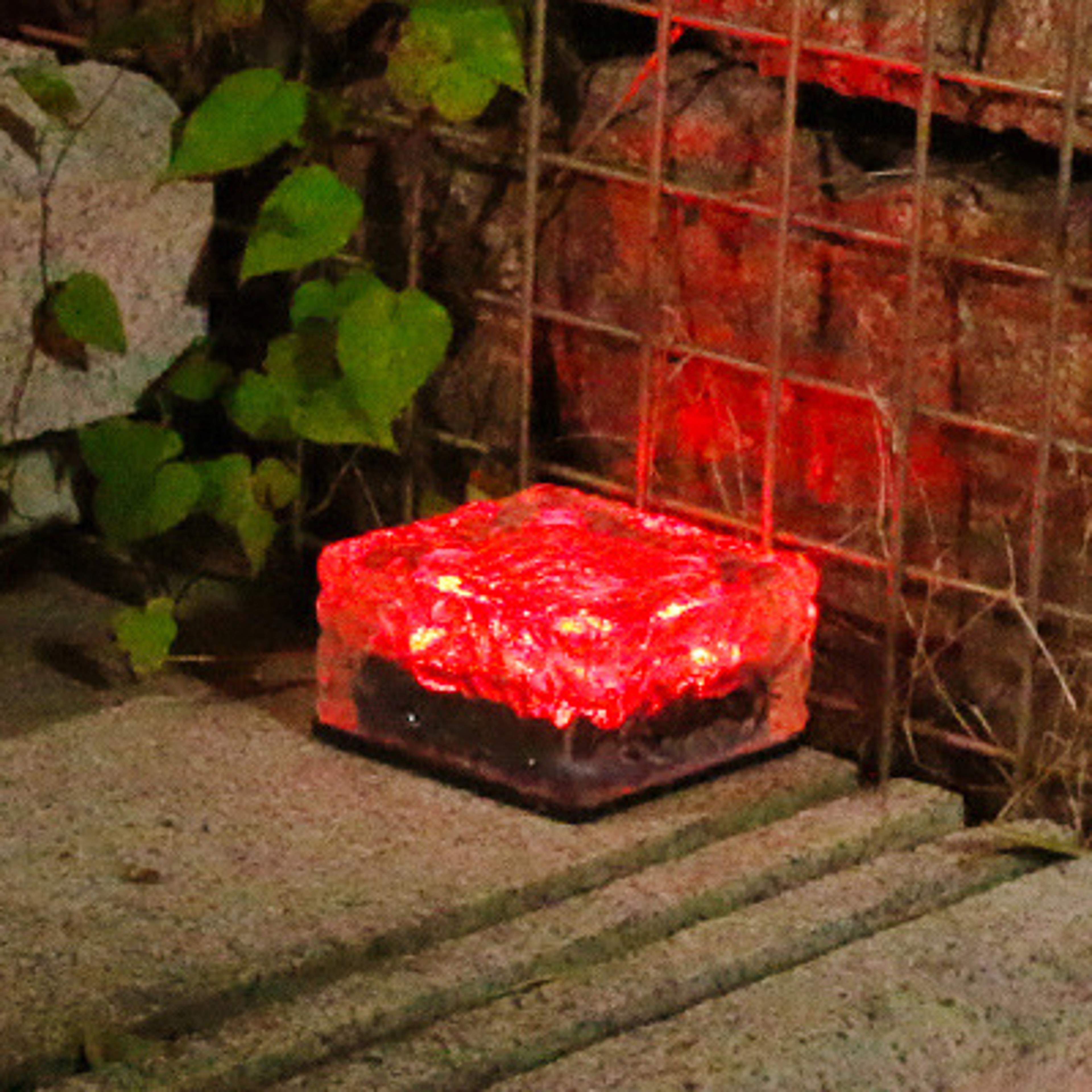 Outdoor Solar Brick Ice Cube Light Waterproof LED Landscape Lamp, Step Path Pathway Garden Yard Party Christmas Lighting – view 10